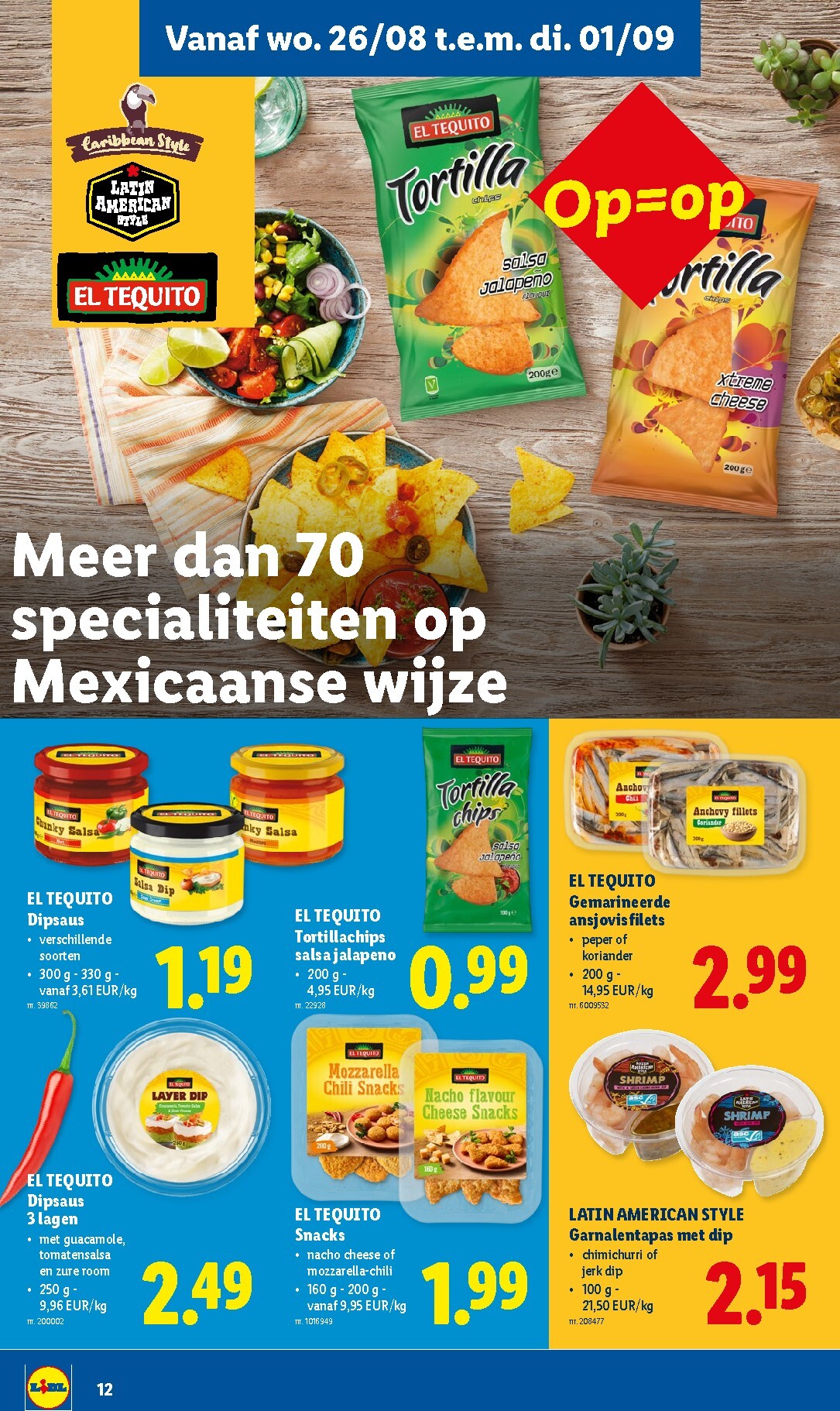 lidl - Lidl folder voor volgende week van maandag 24/08/2026 tot zaterdag 29/08/2026 - page: 12