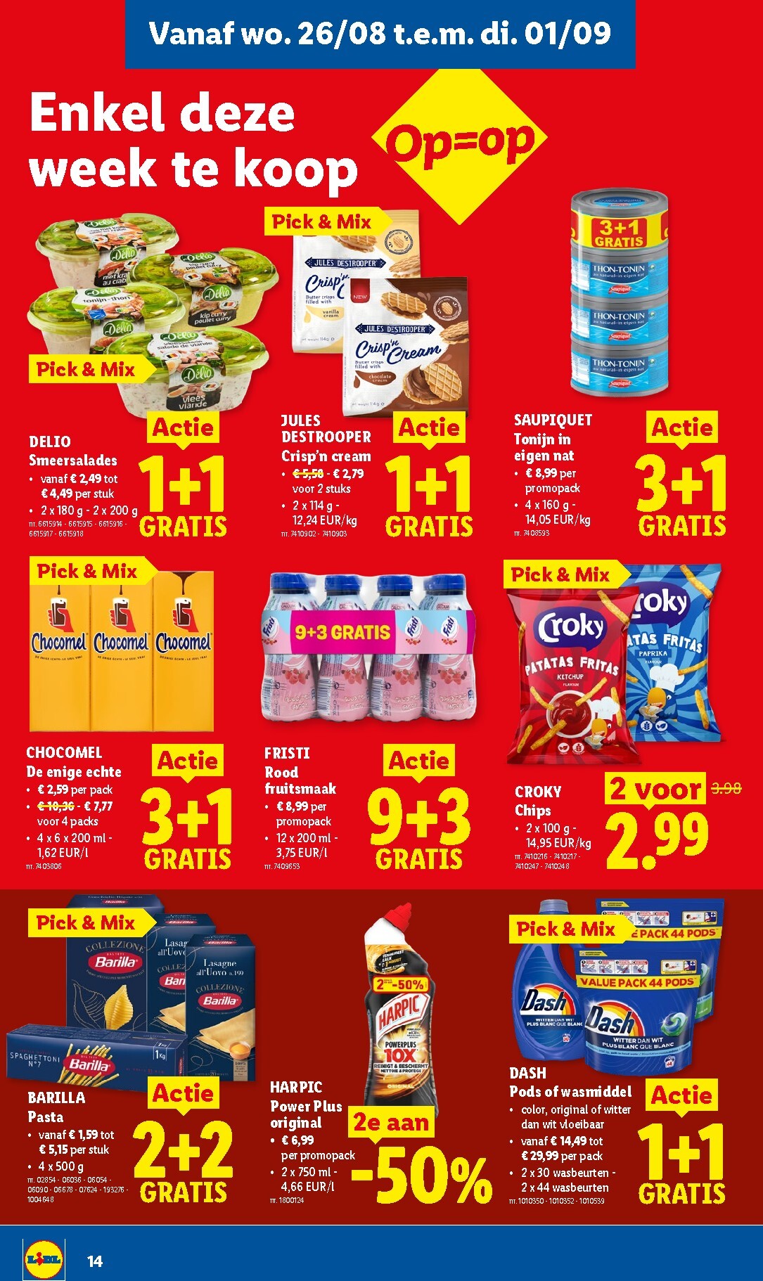 lidl - Lidl folder voor volgende week van maandag 24/08/2026 tot zaterdag 29/08/2026 - page: 14