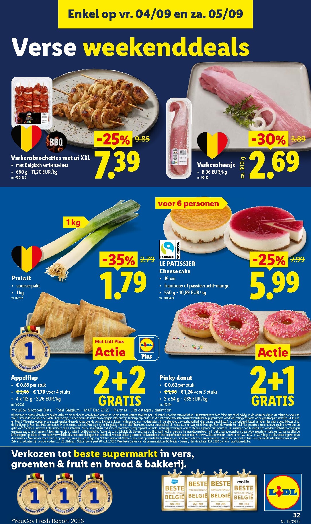 lidl - Lidl folder voor volgende week van maandag 31/08/2026 tot zaterdag 05/09/2026 - page: 32