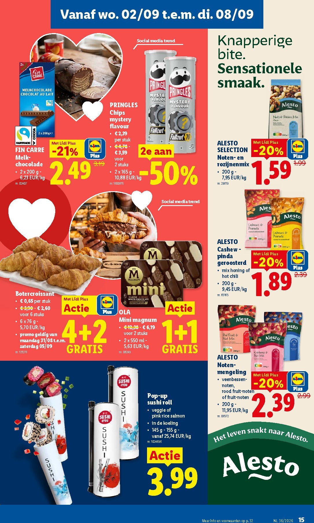 lidl - Lidl folder voor volgende week van maandag 31/08/2026 tot zaterdag 05/09/2026 - page: 15