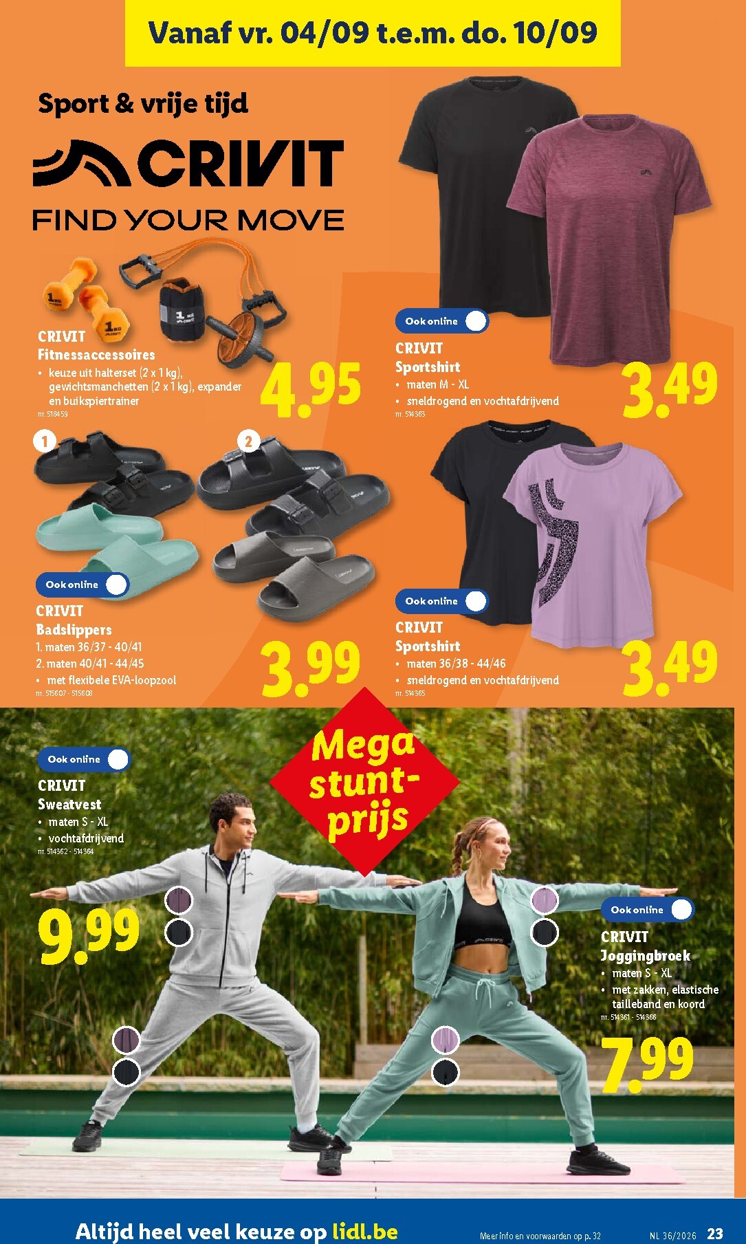 lidl - Lidl folder voor volgende week van maandag 31/08/2026 tot zaterdag 05/09/2026 - page: 23