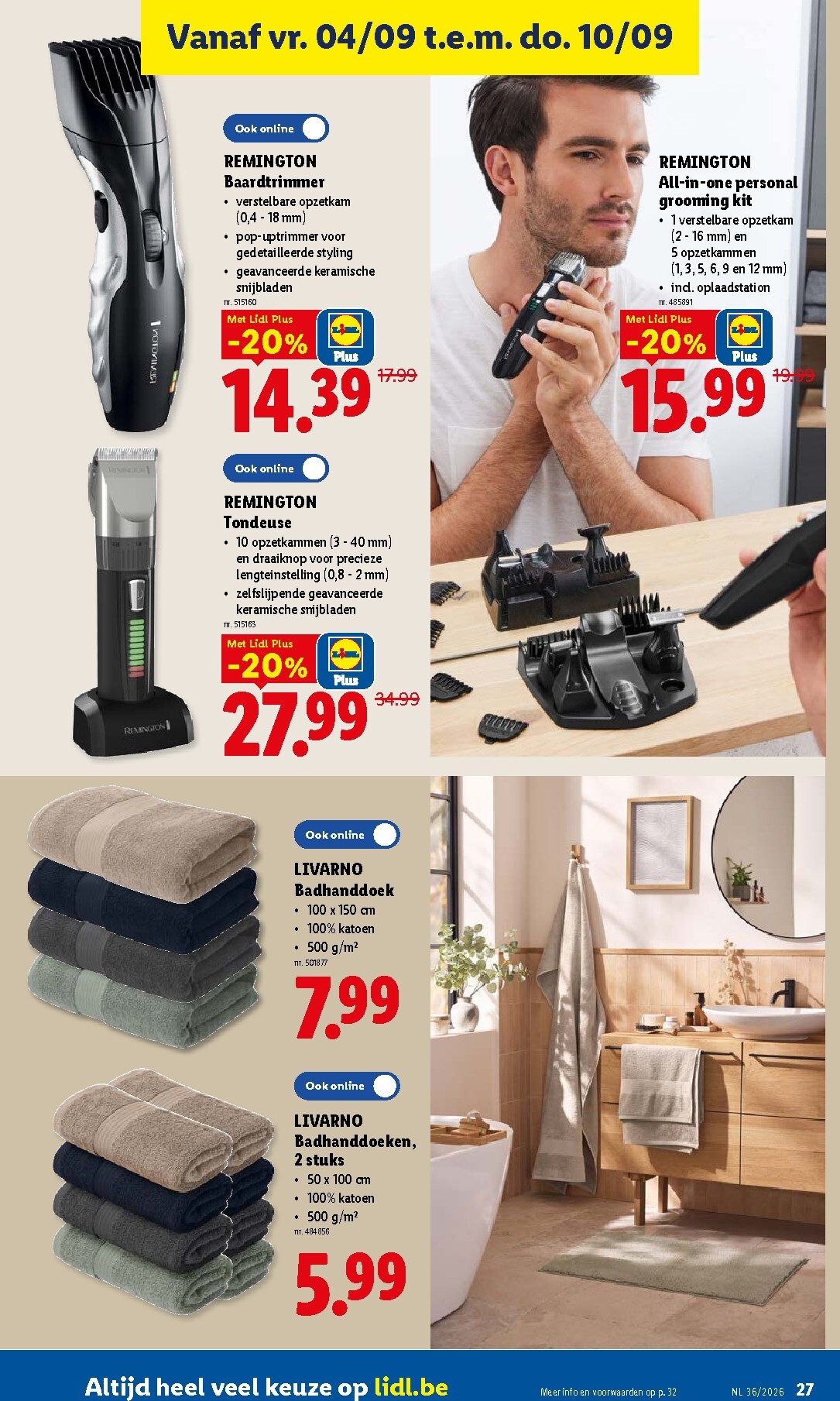 lidl - Lidl folder voor volgende week van maandag 31/08/2026 tot zaterdag 05/09/2026 - page: 27