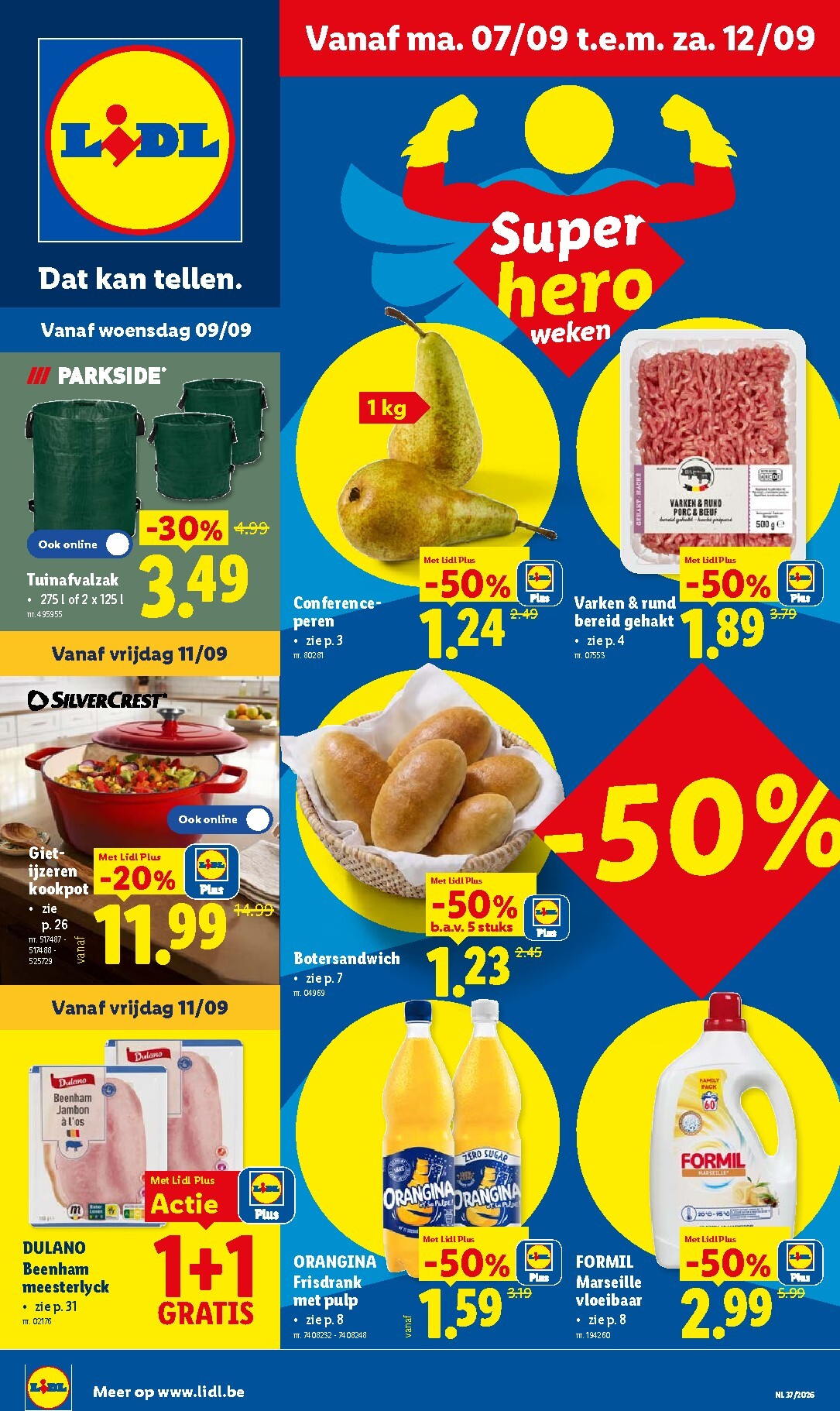 lidl - Lidl folder voor volgende week van maandag 07/09/2026 tot zaterdag 12/09/2026 - page: 1