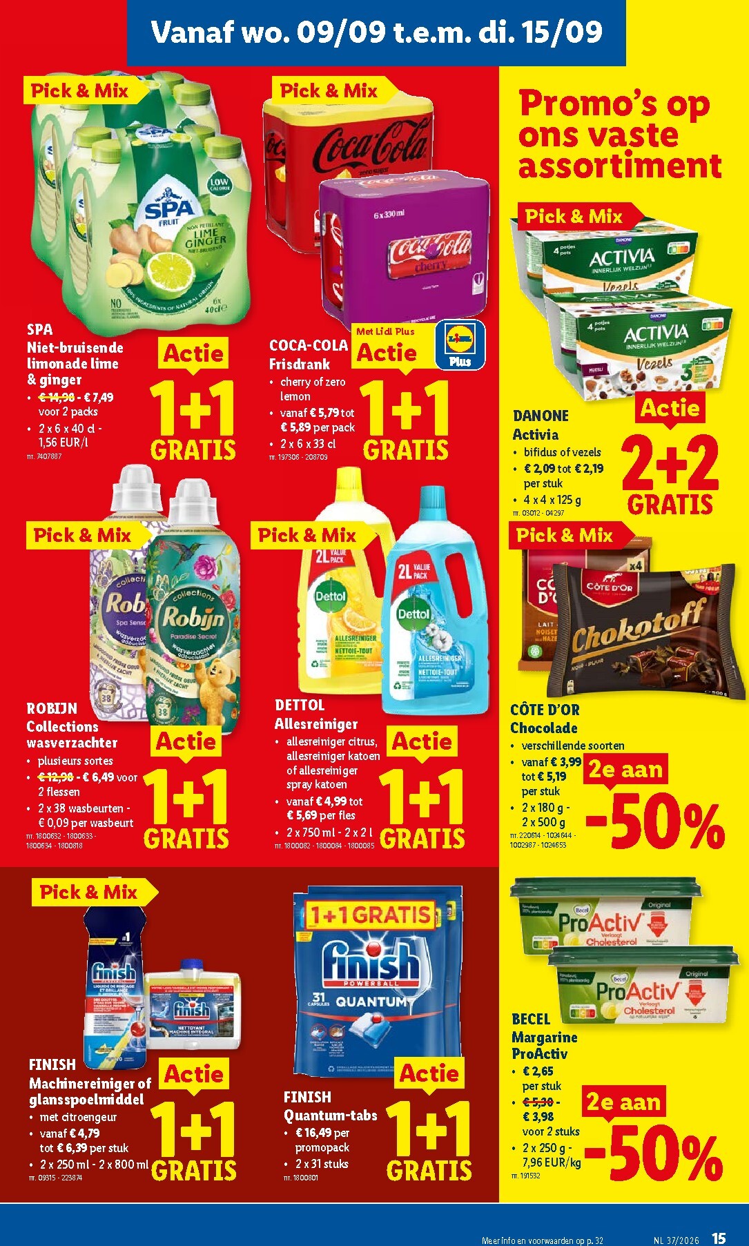 lidl - Lidl folder voor volgende week van maandag 07/09/2026 tot zaterdag 12/09/2026 - page: 15