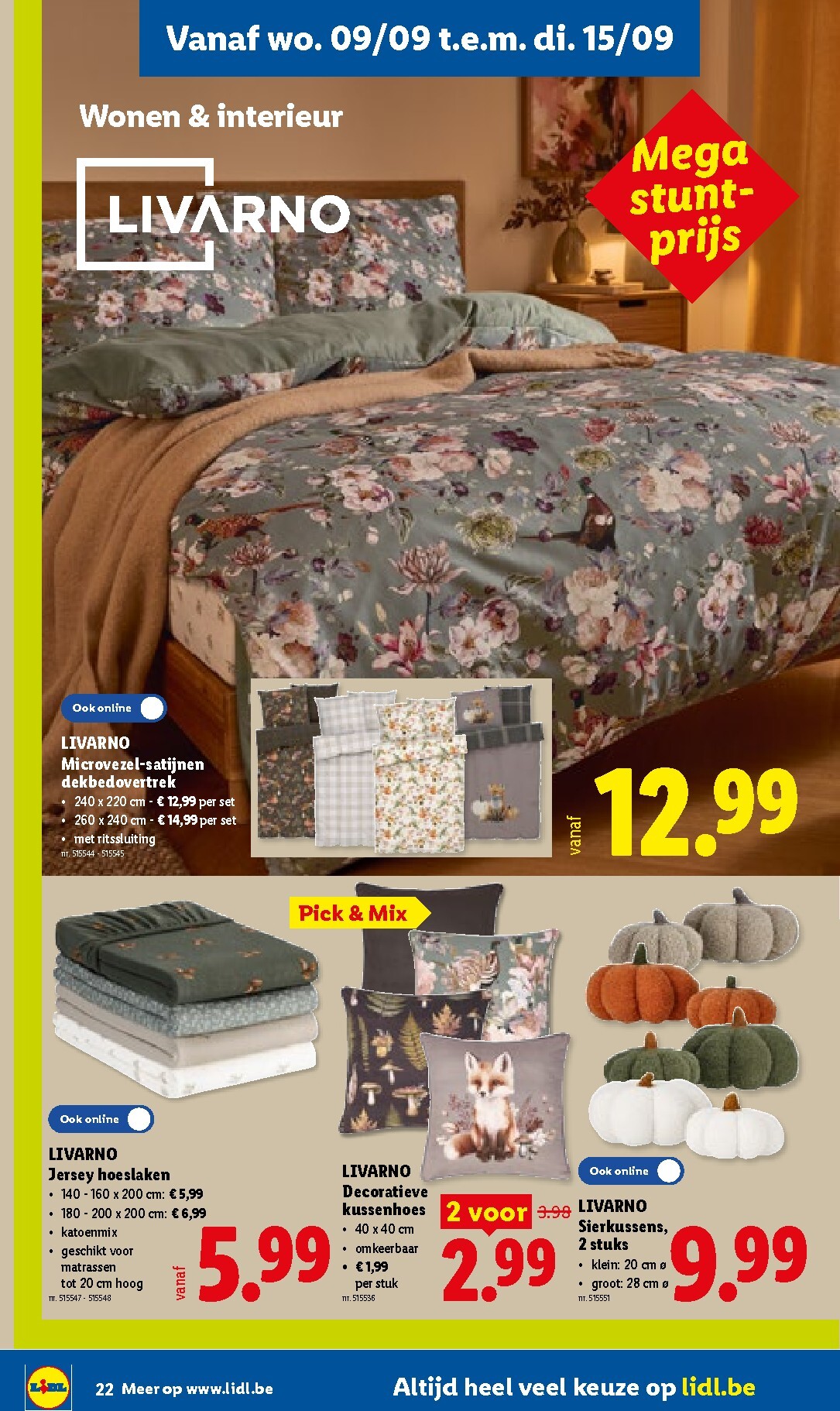 lidl - Lidl folder voor volgende week van maandag 07/09/2026 tot zaterdag 12/09/2026 - page: 22