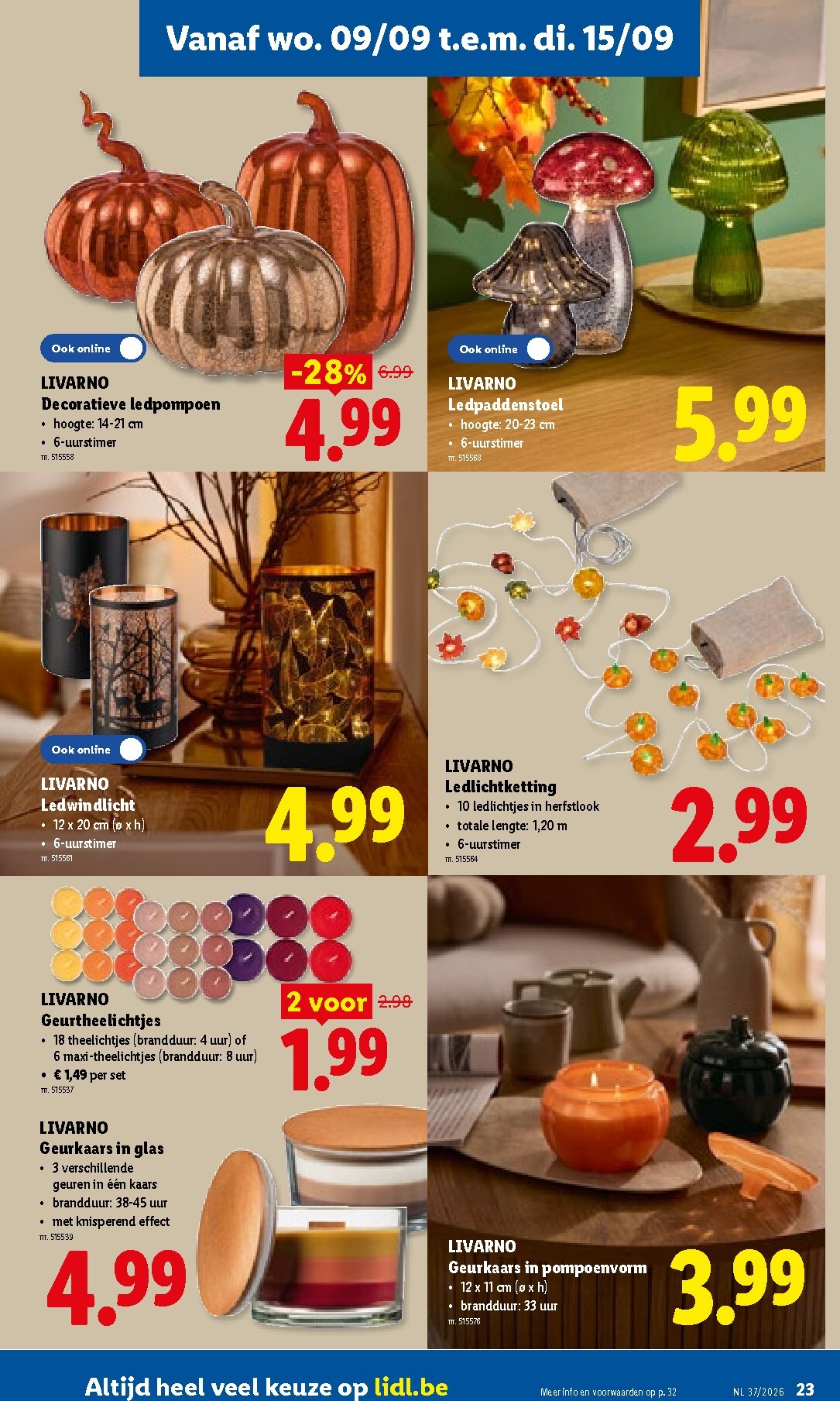 lidl - Lidl folder voor volgende week van maandag 07/09/2026 tot zaterdag 12/09/2026 - page: 23