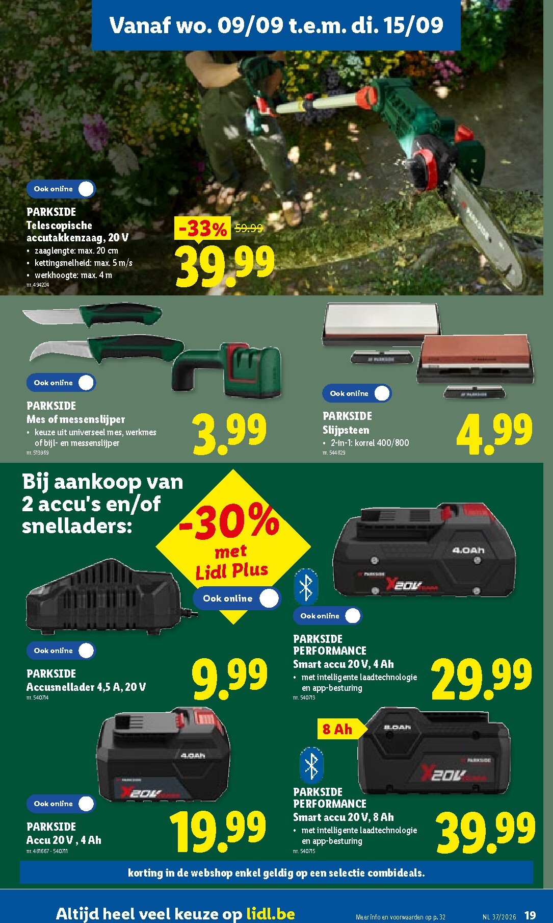 lidl - Lidl folder voor volgende week van maandag 07/09/2026 tot zaterdag 12/09/2026 - page: 19