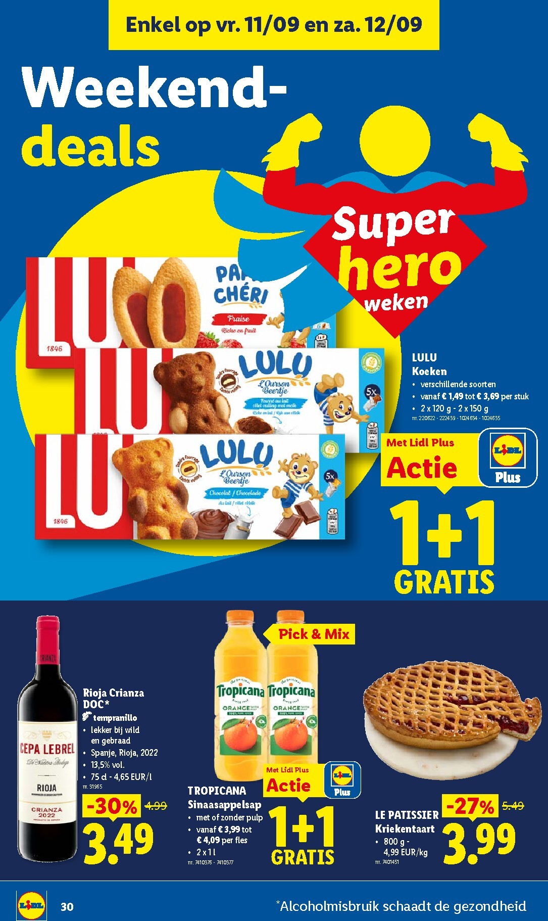 lidl - Lidl folder voor volgende week van maandag 07/09/2026 tot zaterdag 12/09/2026 - page: 30