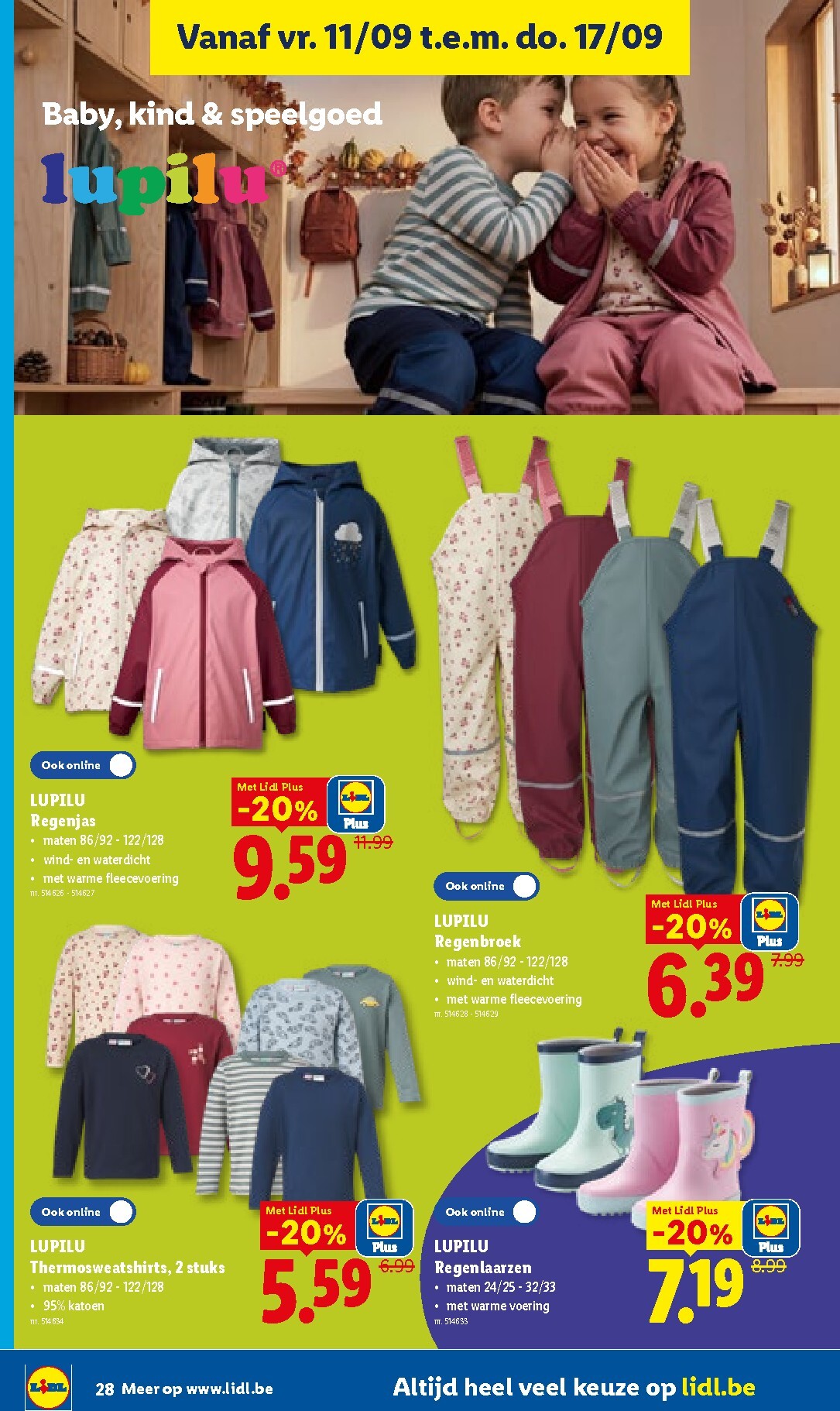lidl - Lidl folder voor volgende week van maandag 07/09/2026 tot zaterdag 12/09/2026 - page: 28