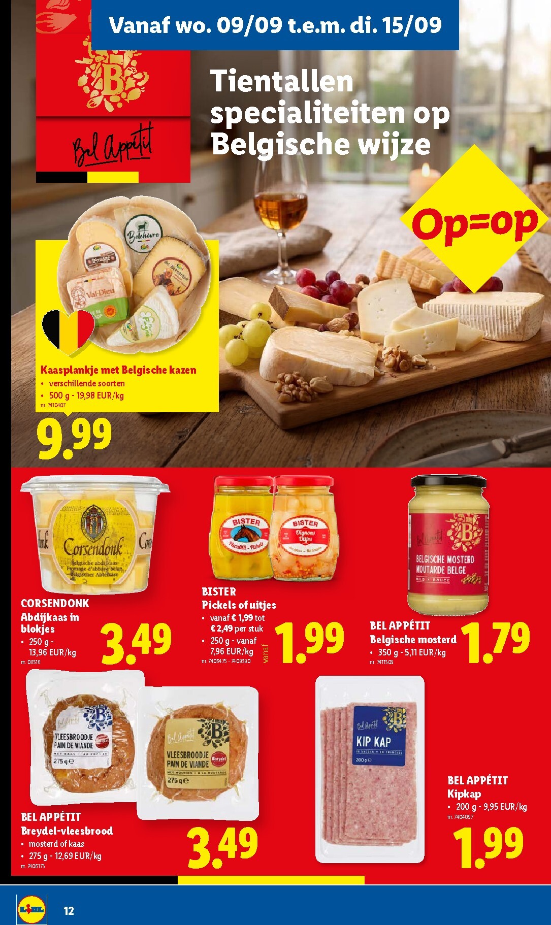 lidl - Lidl folder voor volgende week van maandag 07/09/2026 tot zaterdag 12/09/2026 - page: 12