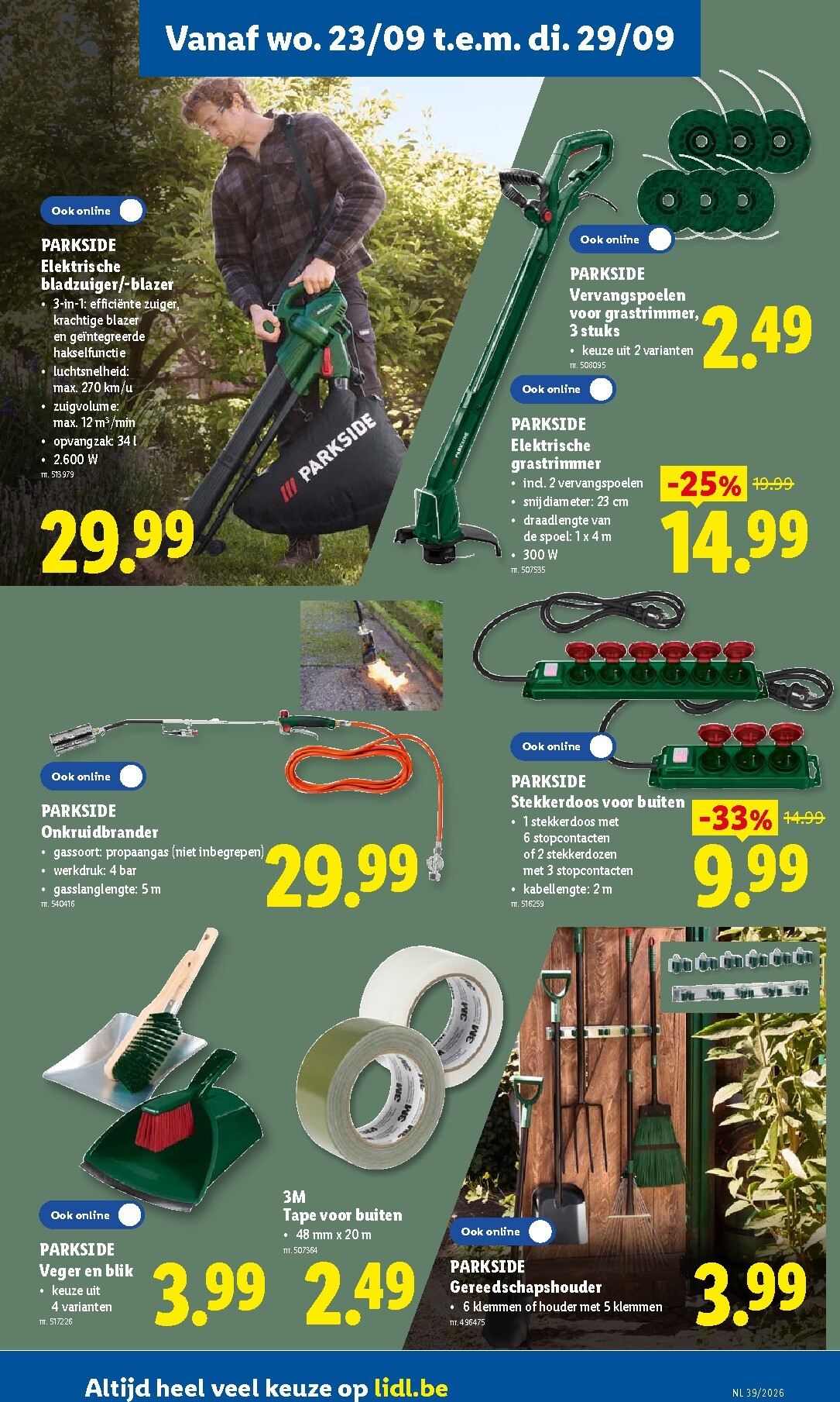 lidl - Lidl folder voor volgende week van maandag 21/09/2026 tot zaterdag 26/09/2026 - page: 25