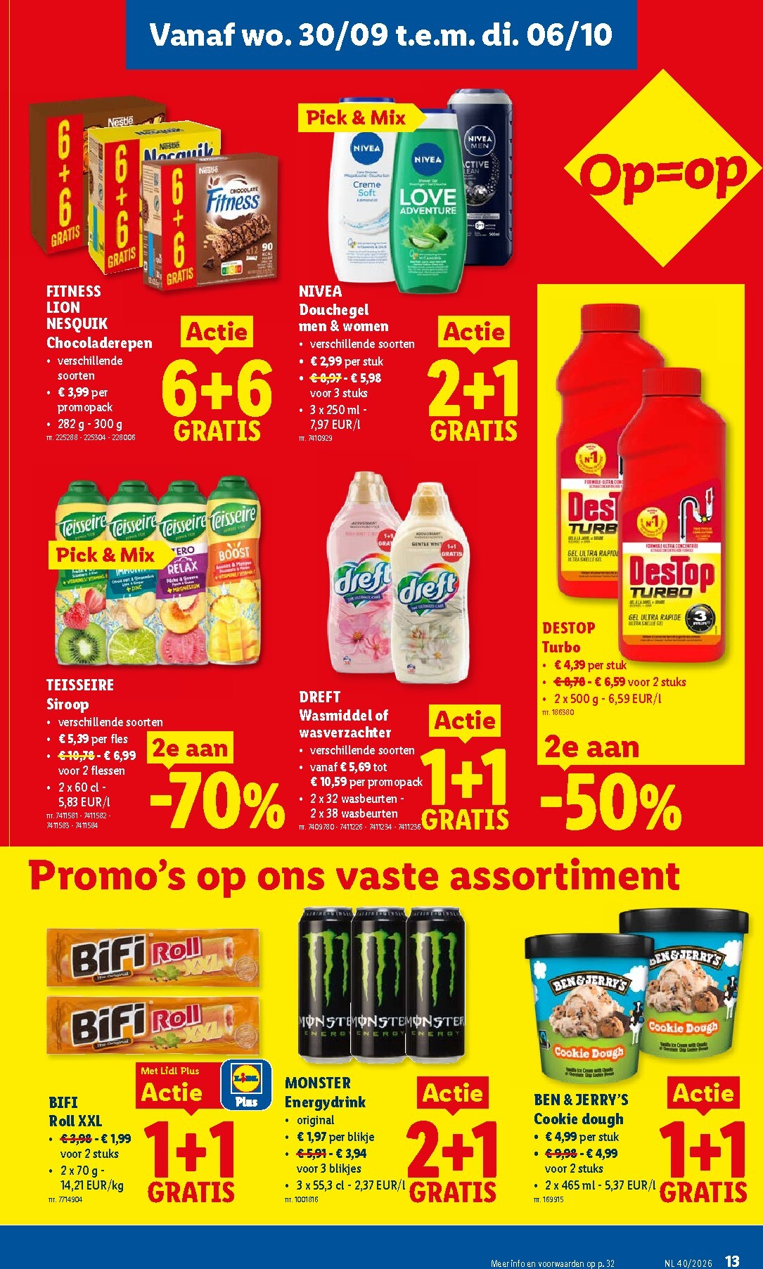 lidl - Lidl folder voor volgende week van maandag 28/09/2026 tot zaterdag 03/10/2026 - page: 13
