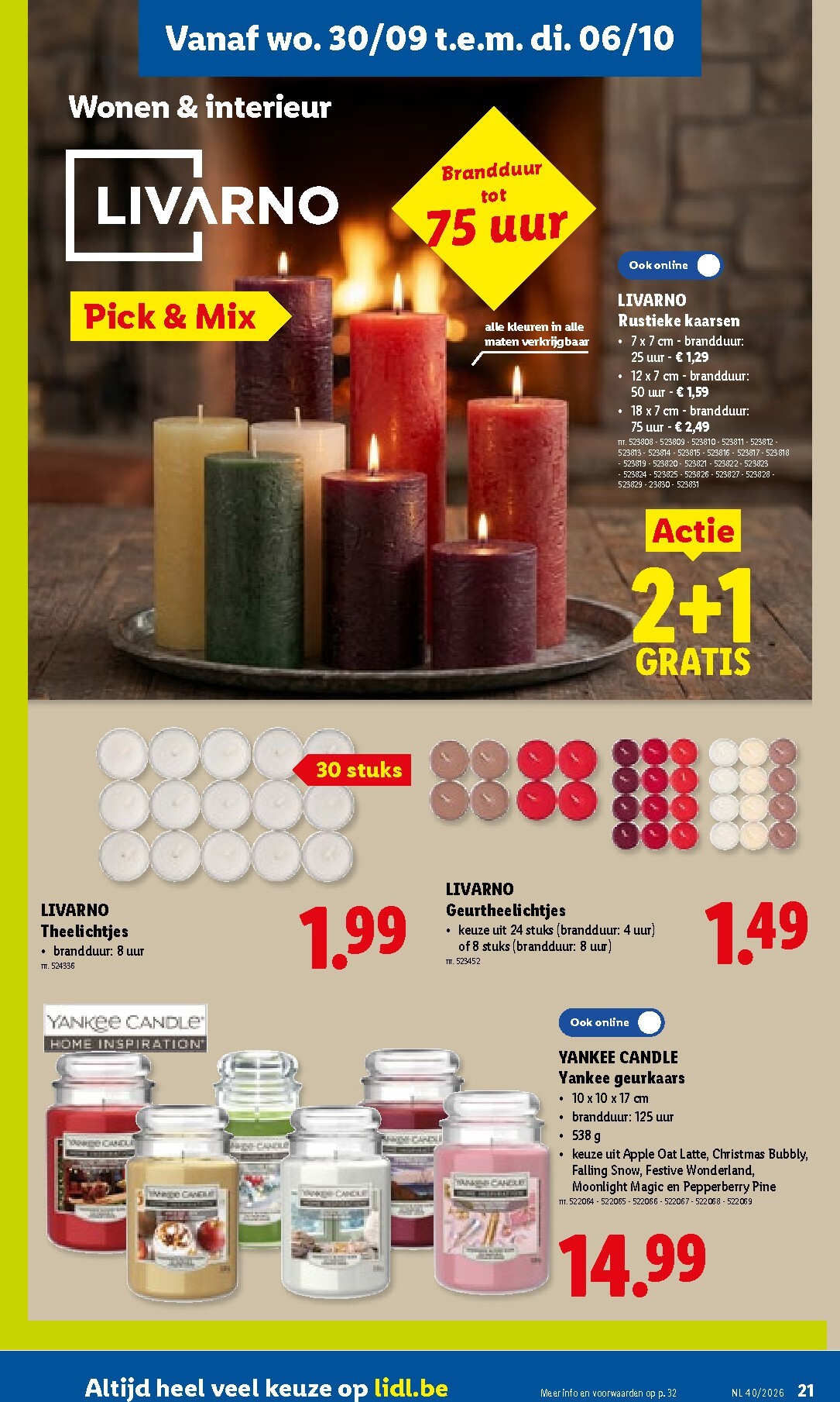 lidl - Lidl folder voor volgende week van maandag 28/09/2026 tot zaterdag 03/10/2026 - page: 21