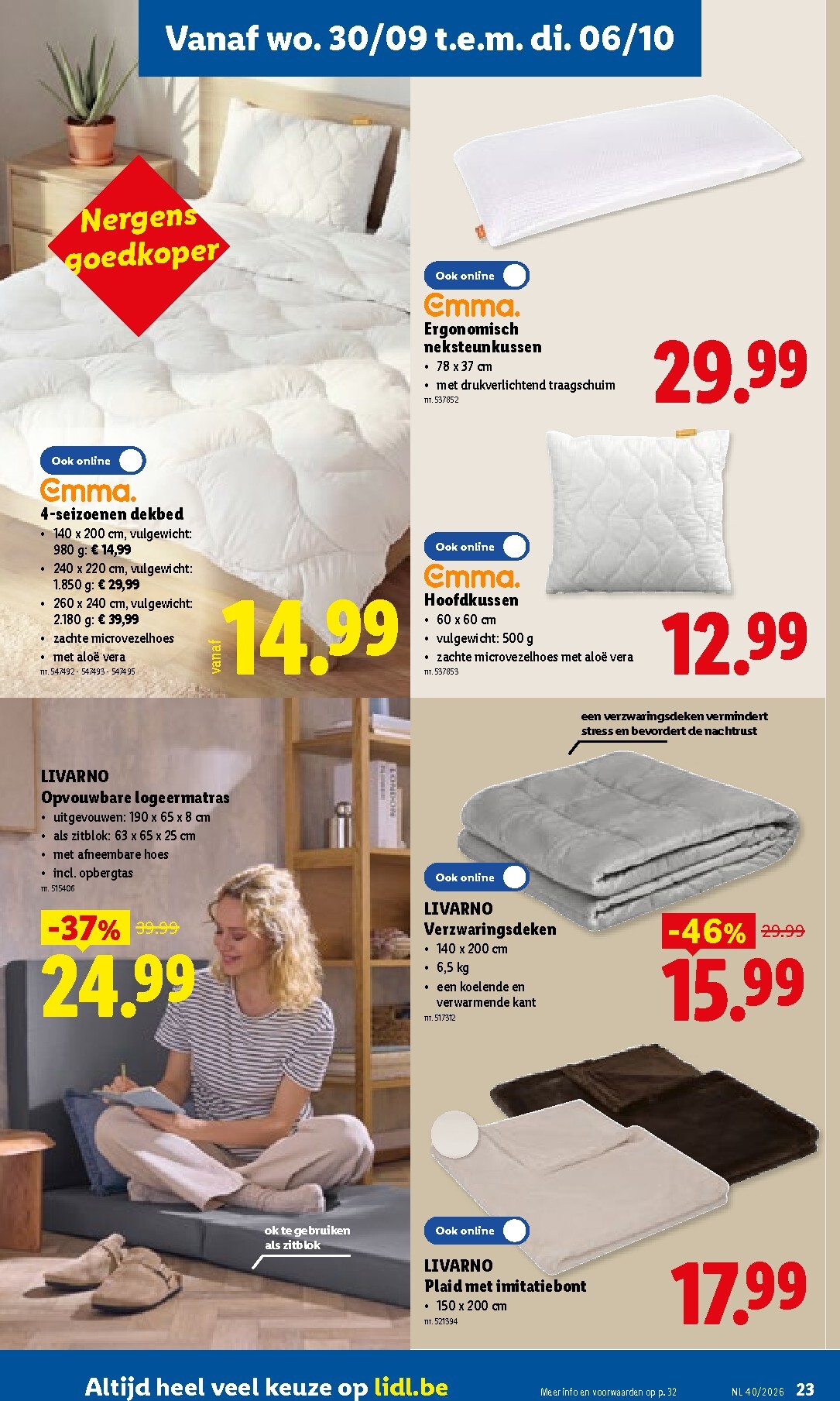 lidl - Lidl folder voor volgende week van maandag 28/09/2026 tot zaterdag 03/10/2026 - page: 23