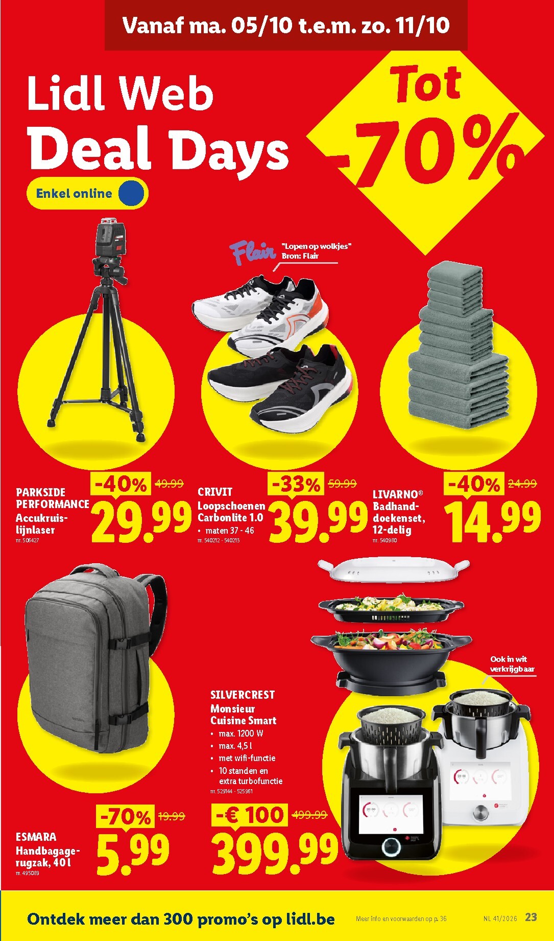 lidl - Lidl folder voor volgende week van maandag 05/10/2026 tot zaterdag 10/10/2026 - page: 23