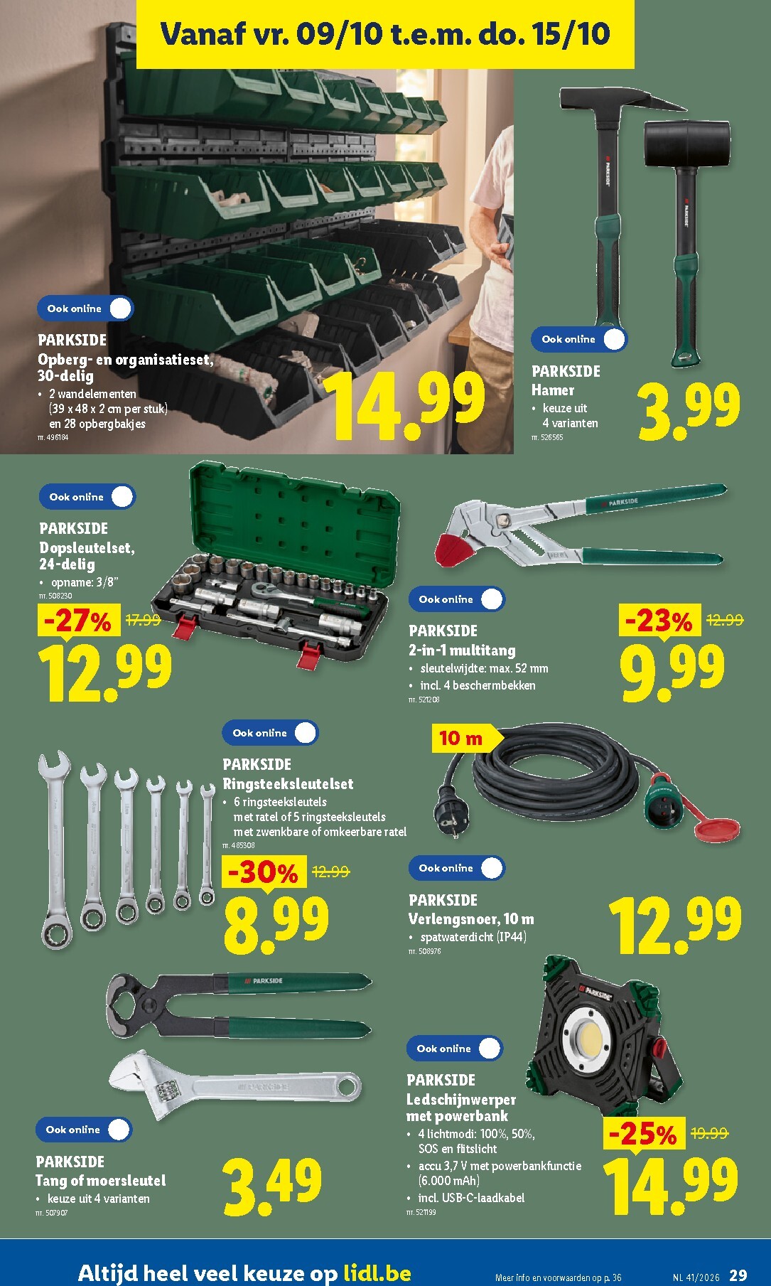lidl - Lidl folder voor volgende week van maandag 05/10/2026 tot zaterdag 10/10/2026 - page: 29