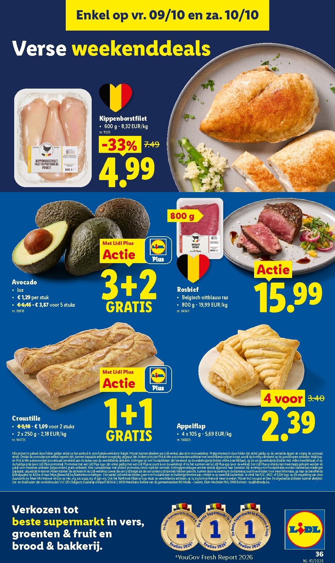 lidl - Lidl folder voor volgende week van maandag 05/10/2026 tot zaterdag 10/10/2026 - page: 36