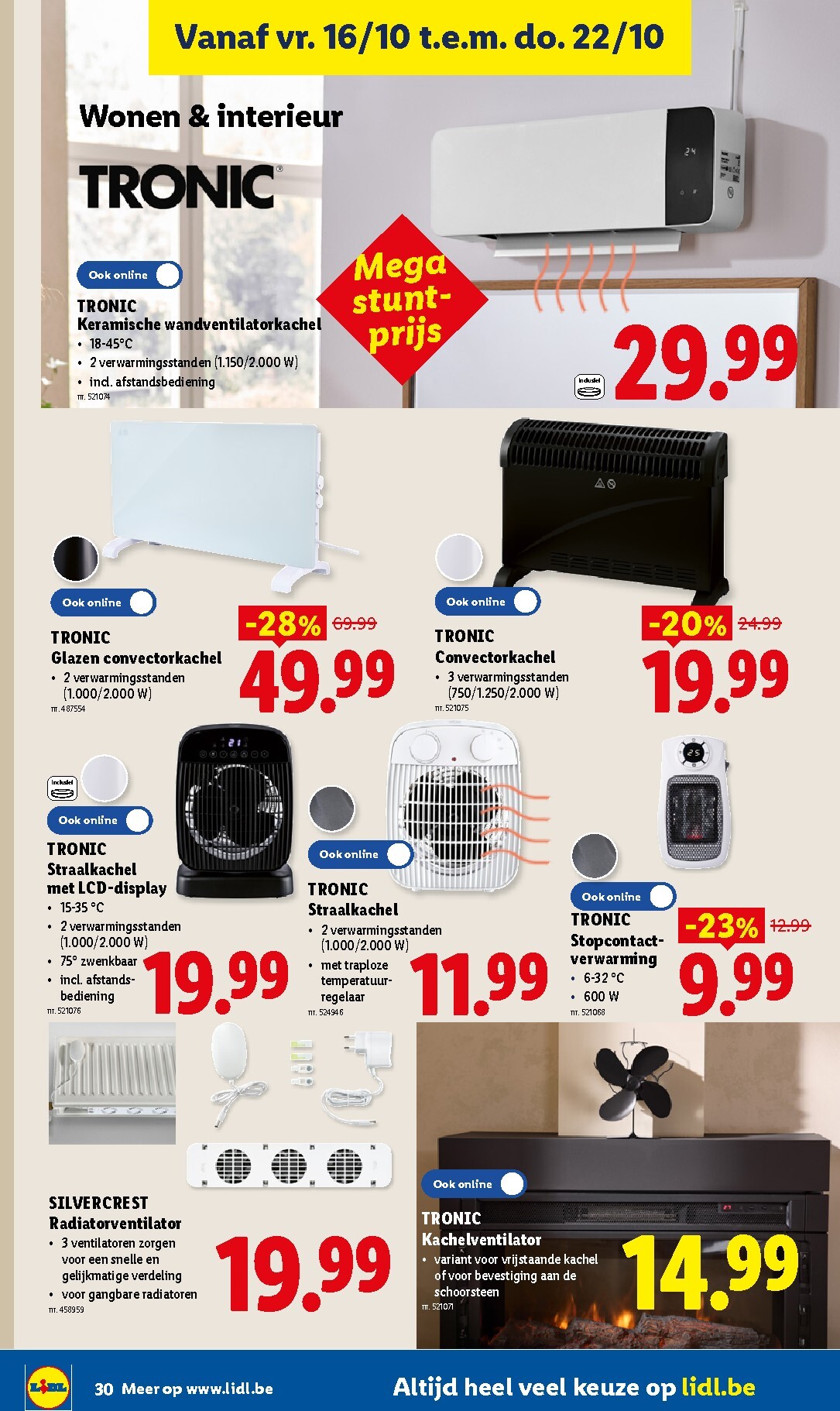 lidl - Lidl folder voor volgende week van maandag 12/10/2026 tot zaterdag 17/10/2026 - page: 30