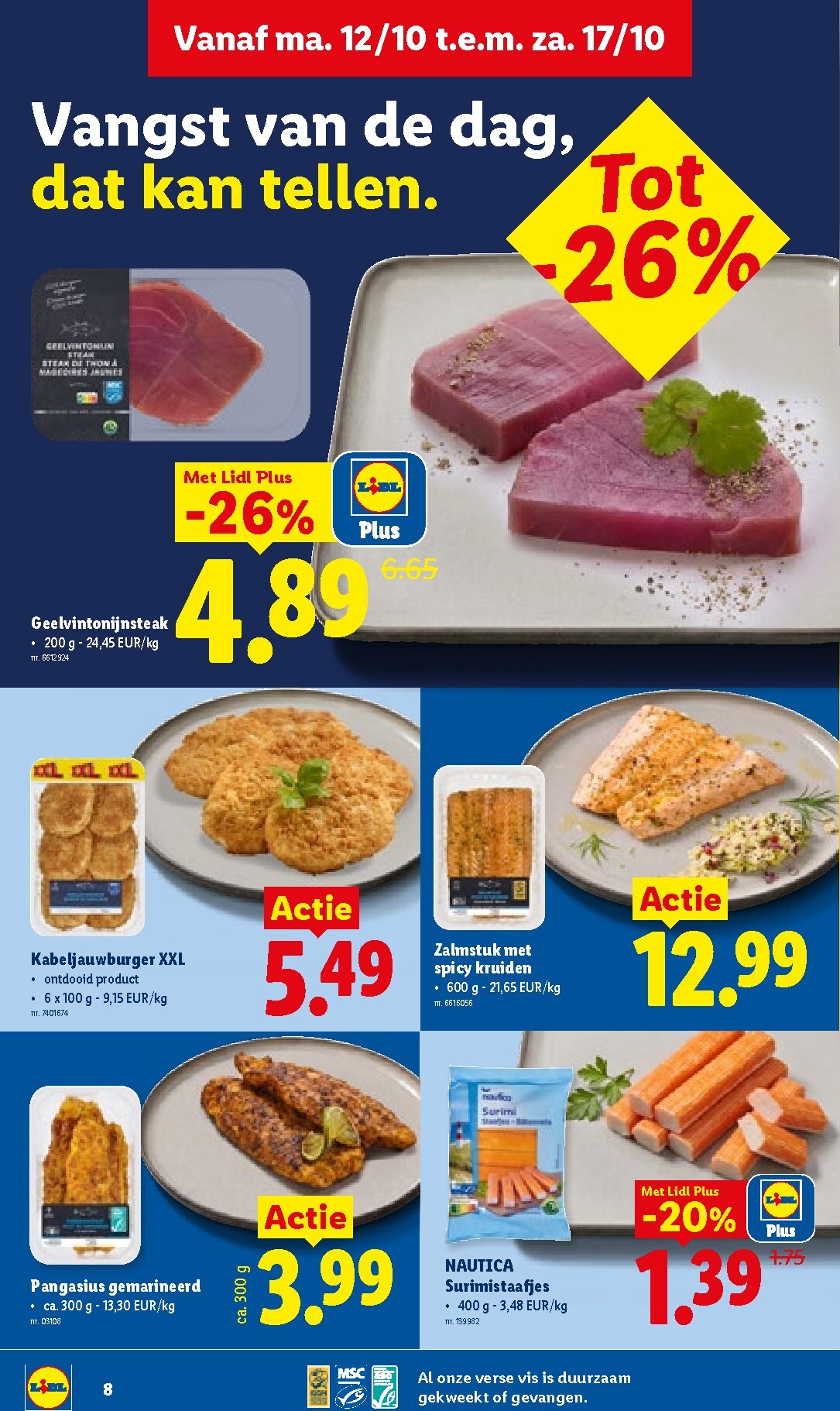 lidl - Lidl folder voor volgende week van maandag 12/10/2026 tot zaterdag 17/10/2026 - page: 8