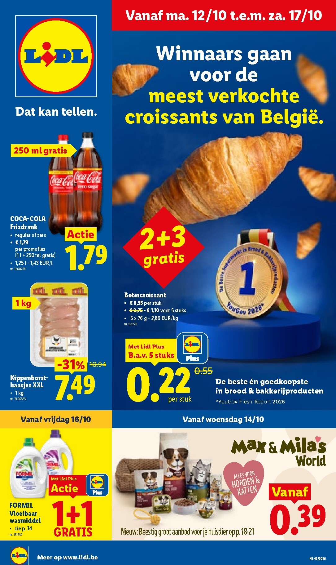 lidl - Lidl folder voor volgende week van maandag 12/10/2026 tot zaterdag 17/10/2026 - page: 1