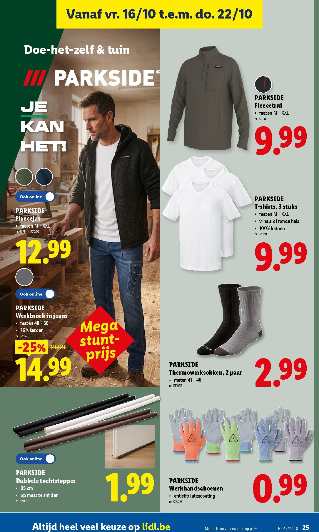 lidl - Lidl folder voor volgende week van maandag 12/10/2026 tot zaterdag 17/10/2026 - page: 25