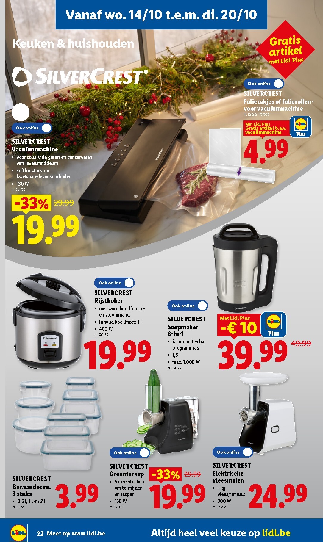 lidl - Lidl folder voor volgende week van maandag 12/10/2026 tot zaterdag 17/10/2026 - page: 22