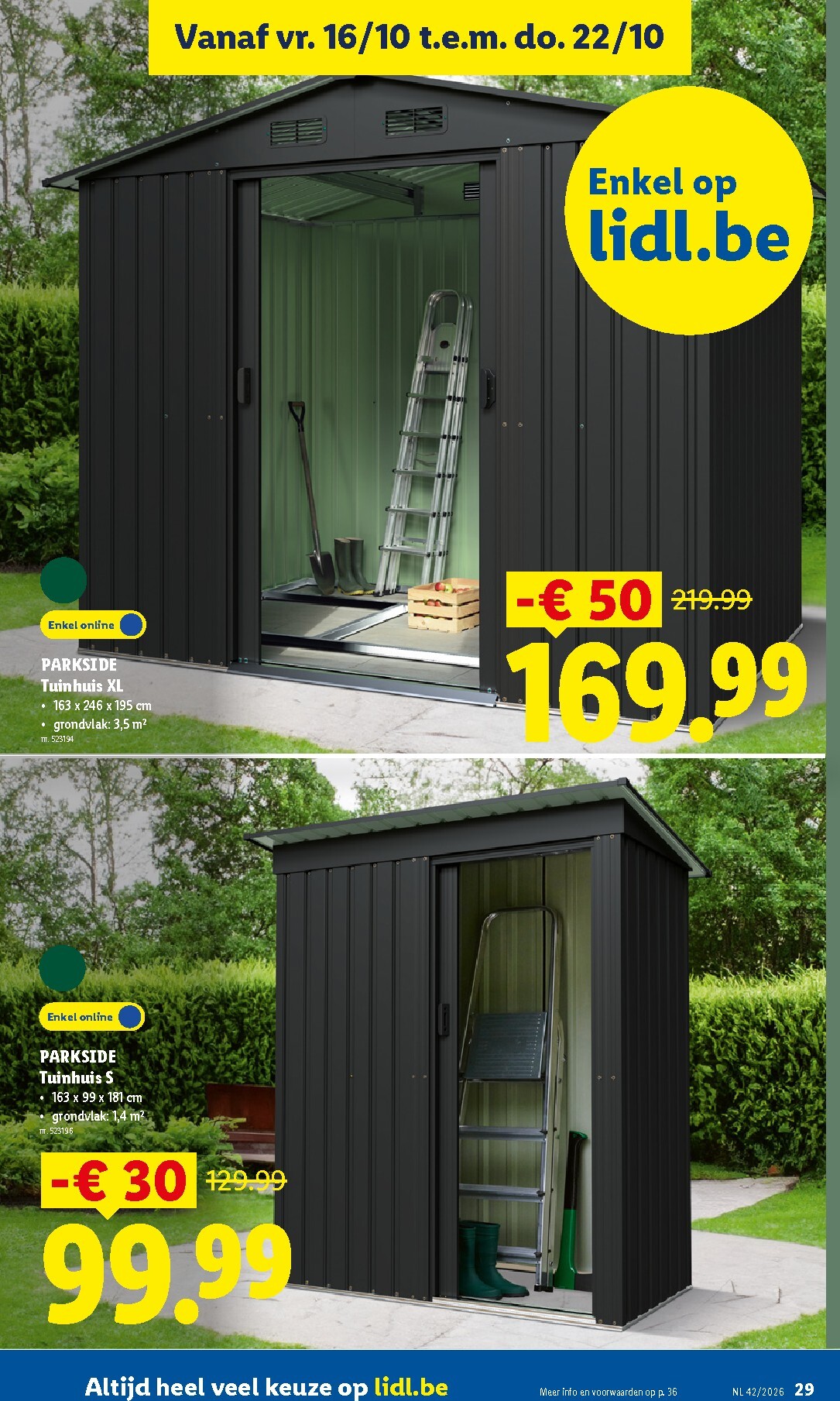 lidl - Lidl folder voor volgende week van maandag 12/10/2026 tot zaterdag 17/10/2026 - page: 29