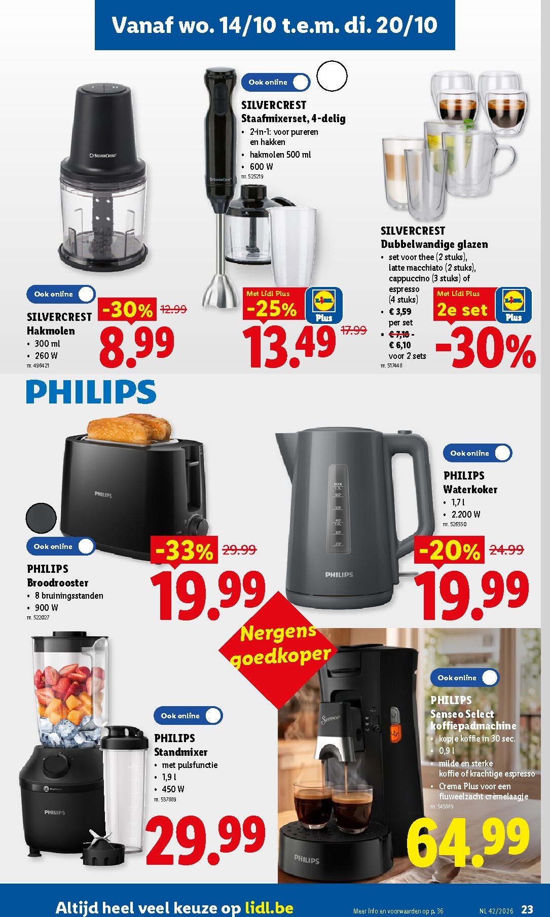 lidl - Lidl folder voor volgende week van maandag 12/10/2026 tot zaterdag 17/10/2026 - page: 23