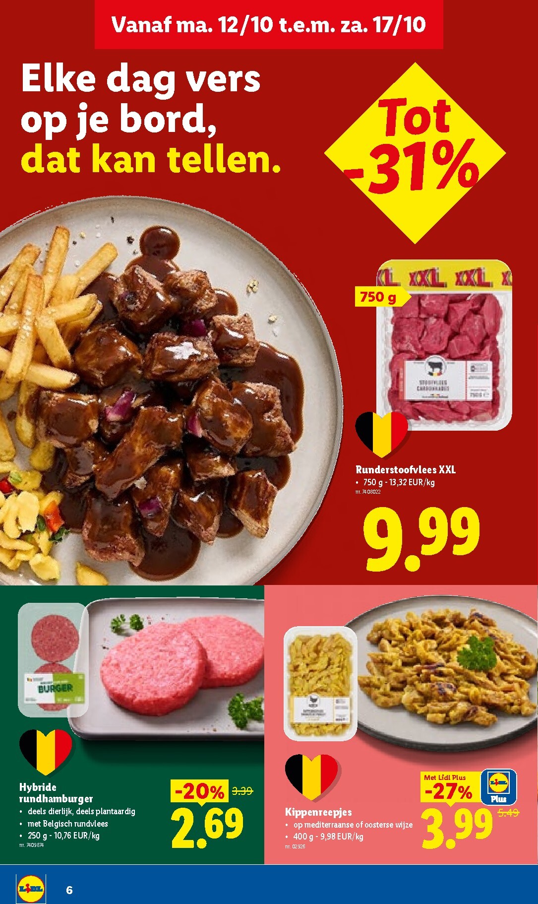 lidl - Lidl folder voor volgende week van maandag 12/10/2026 tot zaterdag 17/10/2026 - page: 6