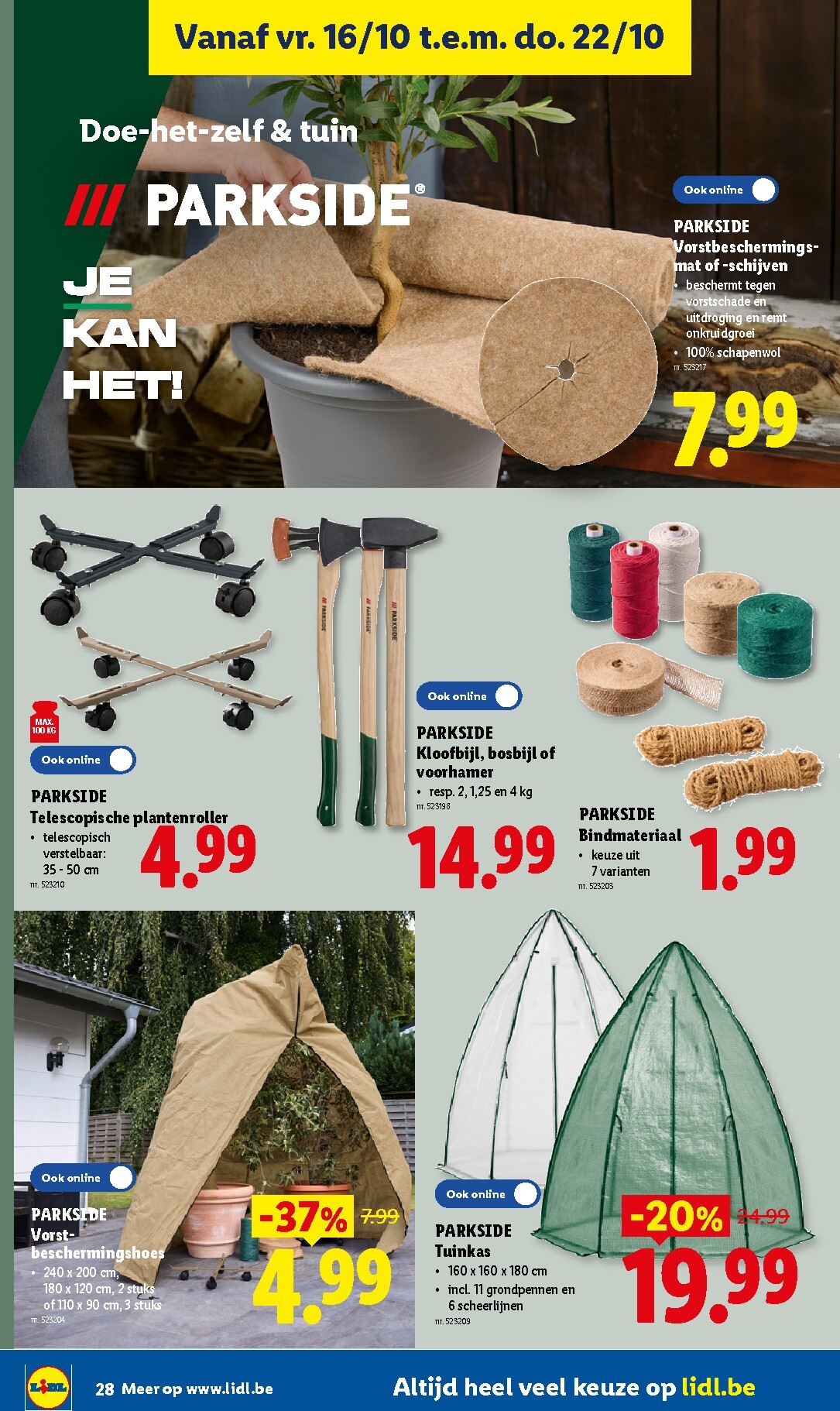 lidl - Lidl folder voor volgende week van maandag 12/10/2026 tot zaterdag 17/10/2026 - page: 28