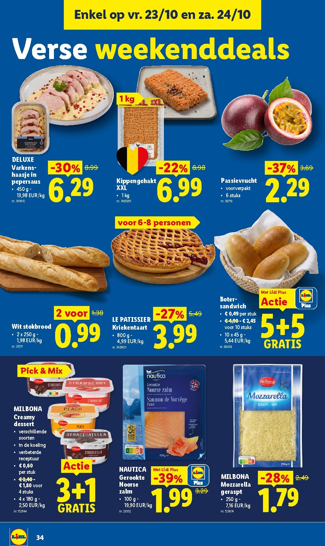 lidl - Lidl folder voor volgende week van maandag 19/10/2026 tot zaterdag 24/10/2026 - page: 34