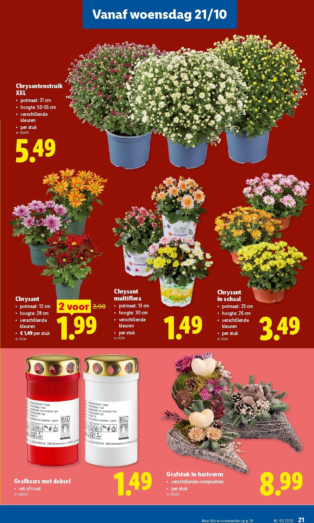 lidl - Lidl folder voor volgende week van maandag 19/10/2026 tot zaterdag 24/10/2026 - page: 21