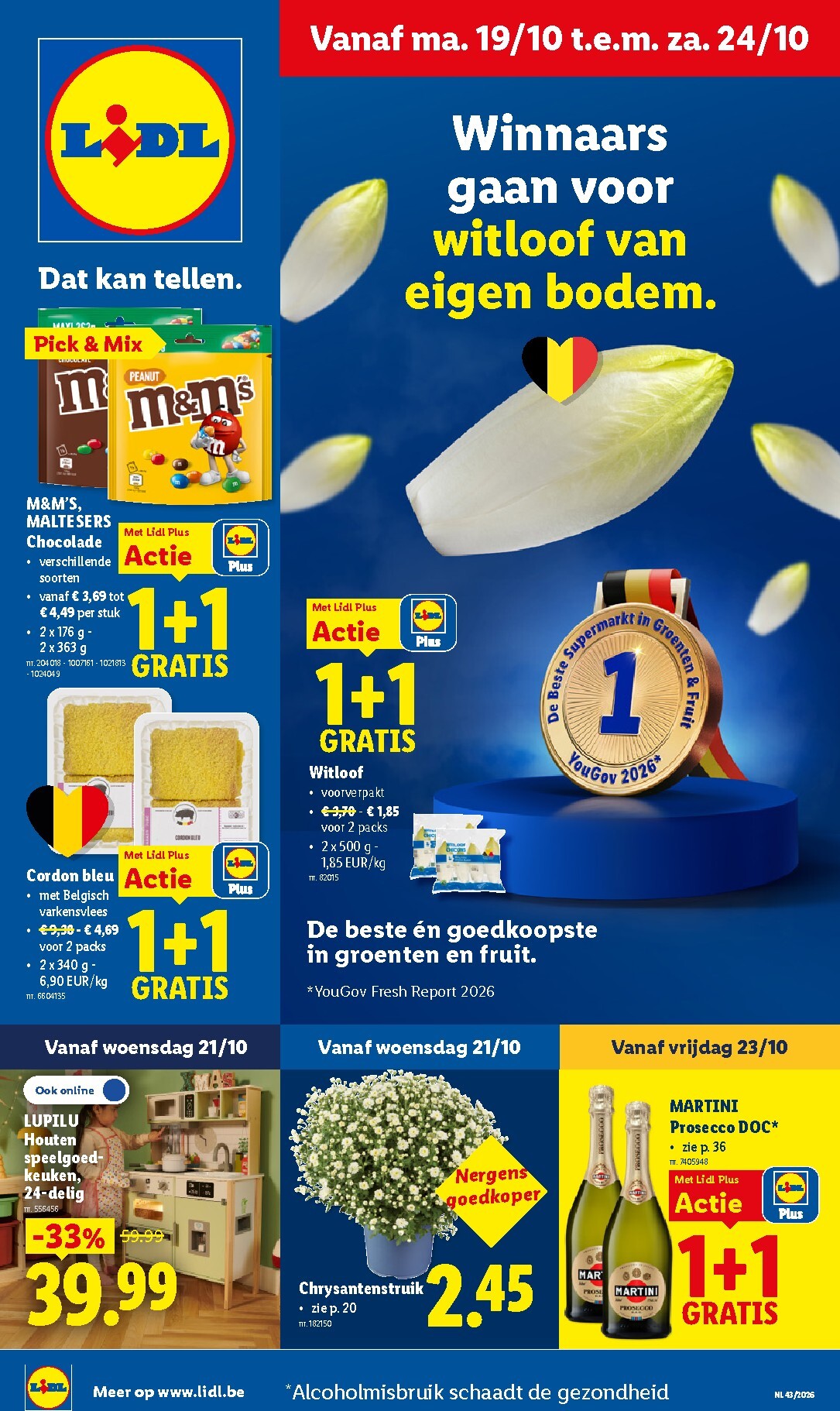 lidl - Lidl folder voor volgende week van maandag 19/10/2026 tot zaterdag 24/10/2026 - page: 1