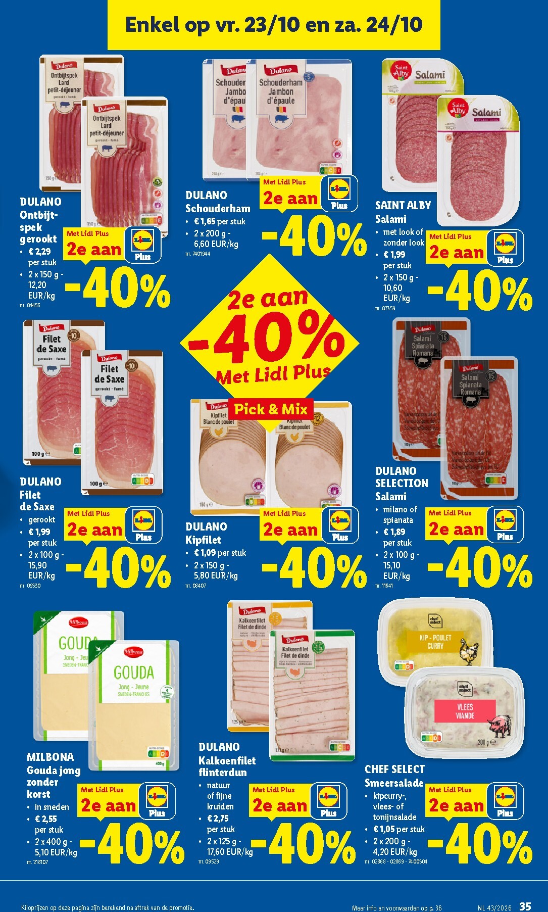 lidl - Lidl folder voor volgende week van maandag 19/10/2026 tot zaterdag 24/10/2026 - page: 35