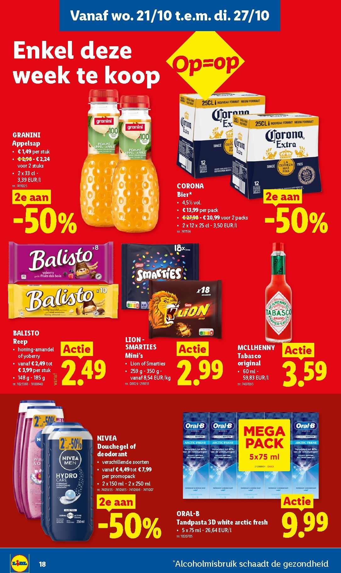 lidl - Lidl folder voor volgende week van maandag 19/10/2026 tot zaterdag 24/10/2026 - page: 18