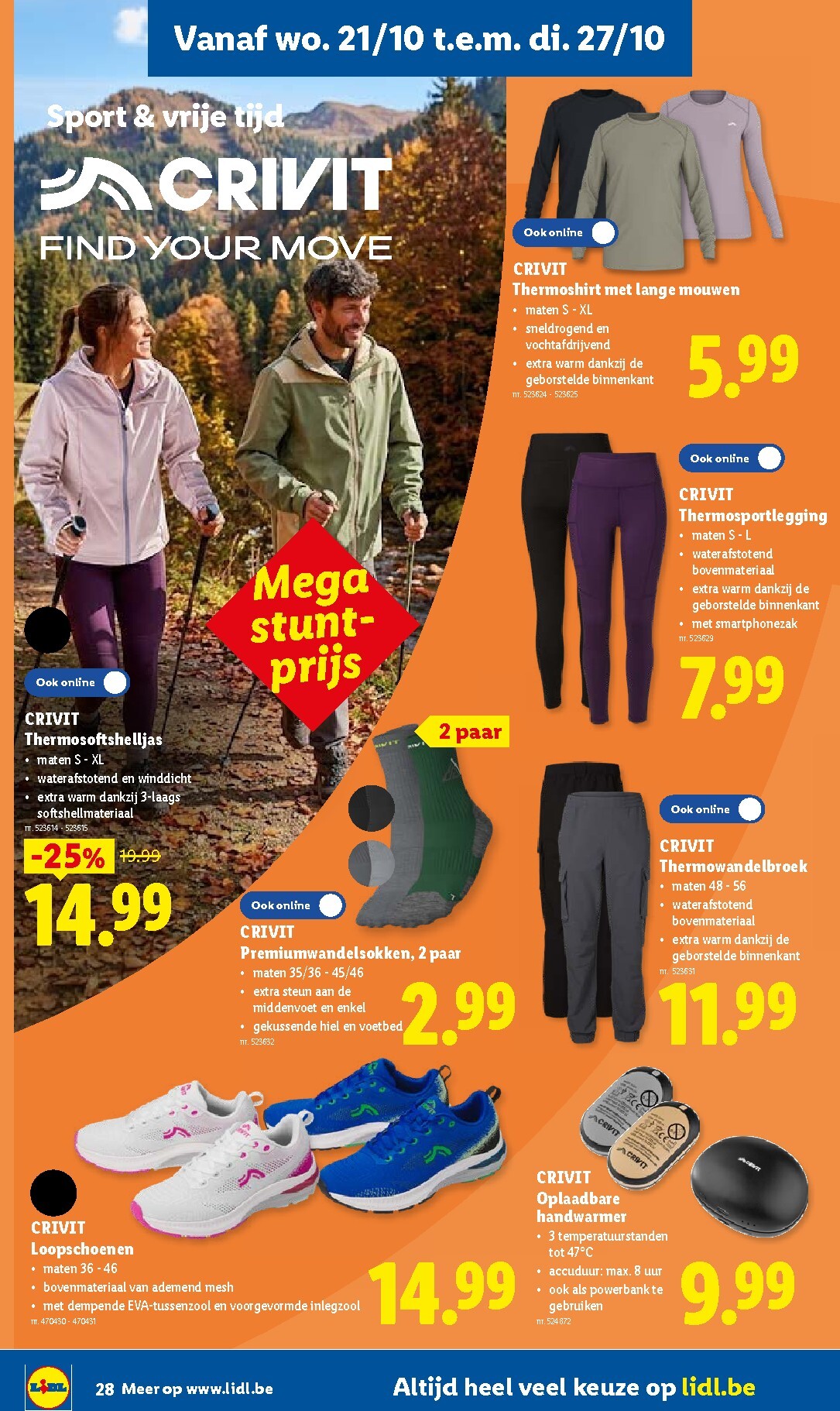 lidl - Lidl folder voor volgende week van maandag 19/10/2026 tot zaterdag 24/10/2026 - page: 28