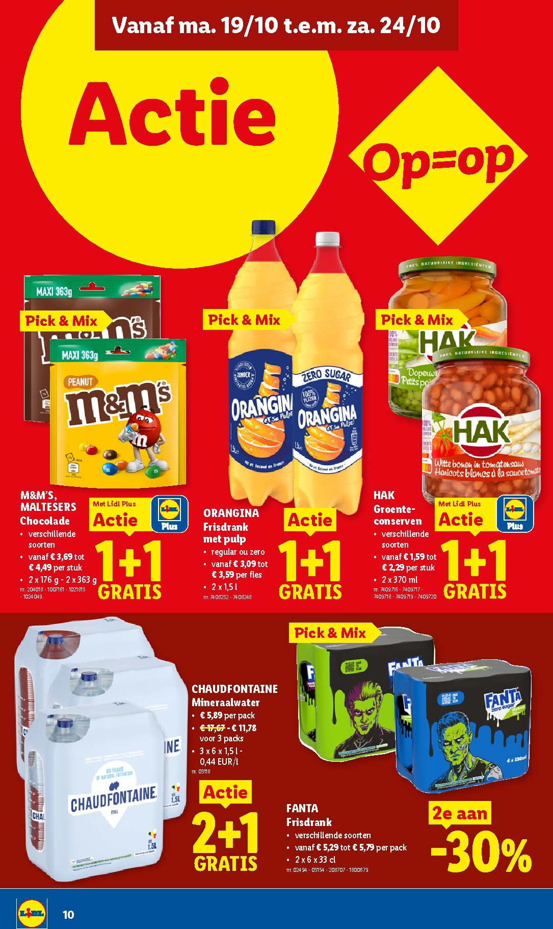 lidl - Lidl folder voor volgende week van maandag 19/10/2026 tot zaterdag 24/10/2026 - page: 10