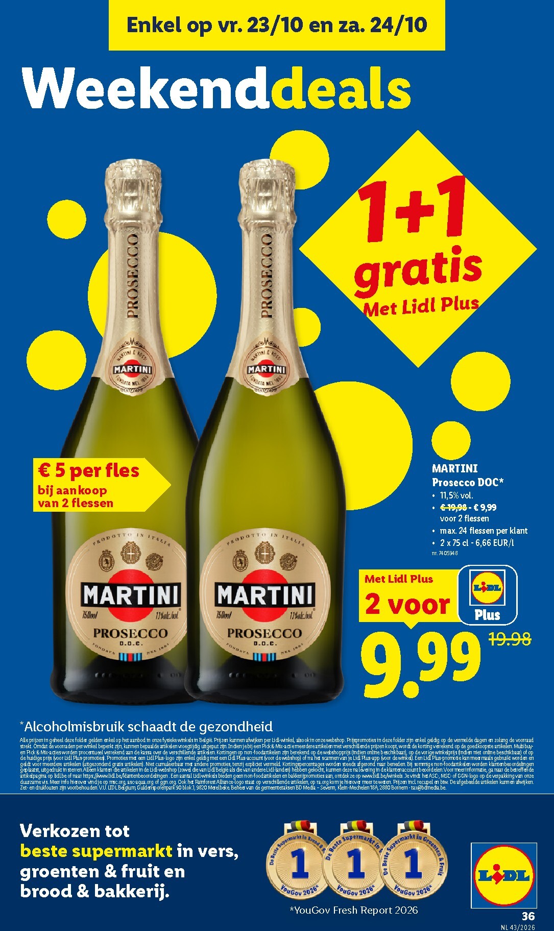 lidl - Lidl folder voor volgende week van maandag 19/10/2026 tot zaterdag 24/10/2026 - page: 36