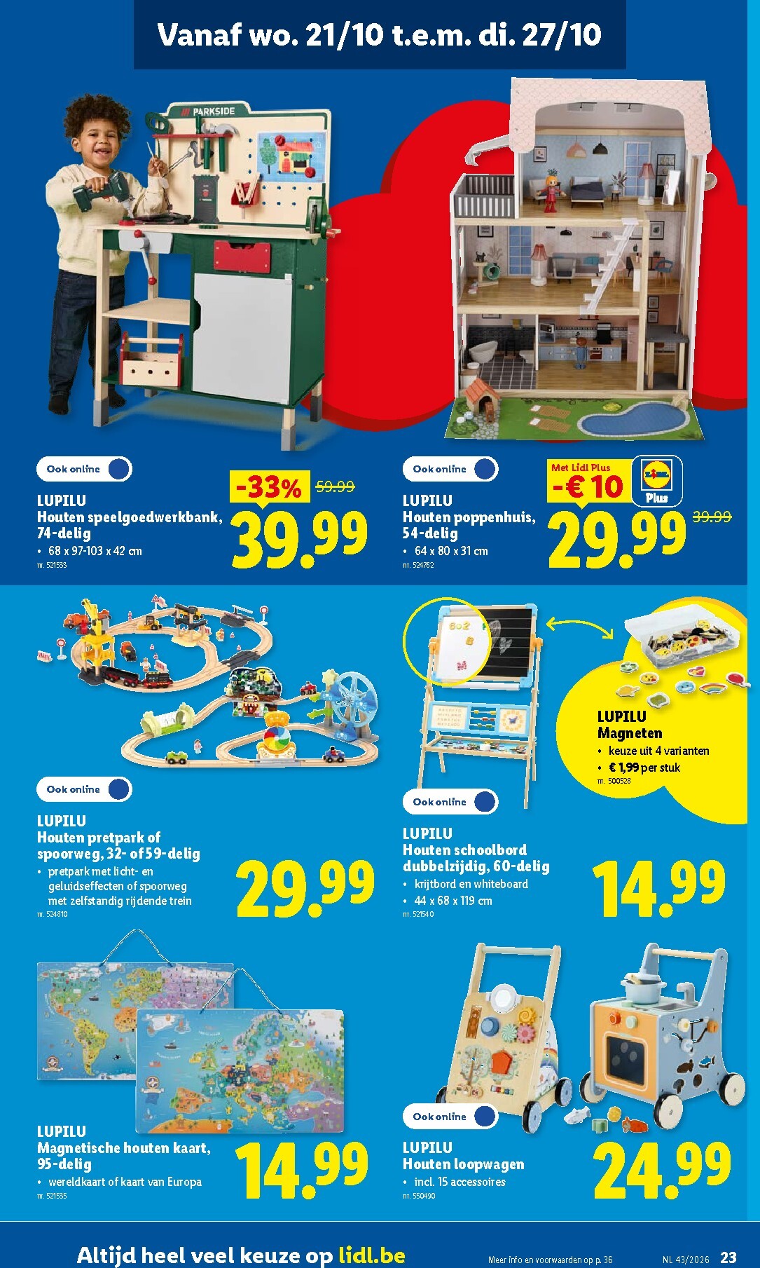 lidl - Lidl folder voor volgende week van maandag 19/10/2026 tot zaterdag 24/10/2026 - page: 23