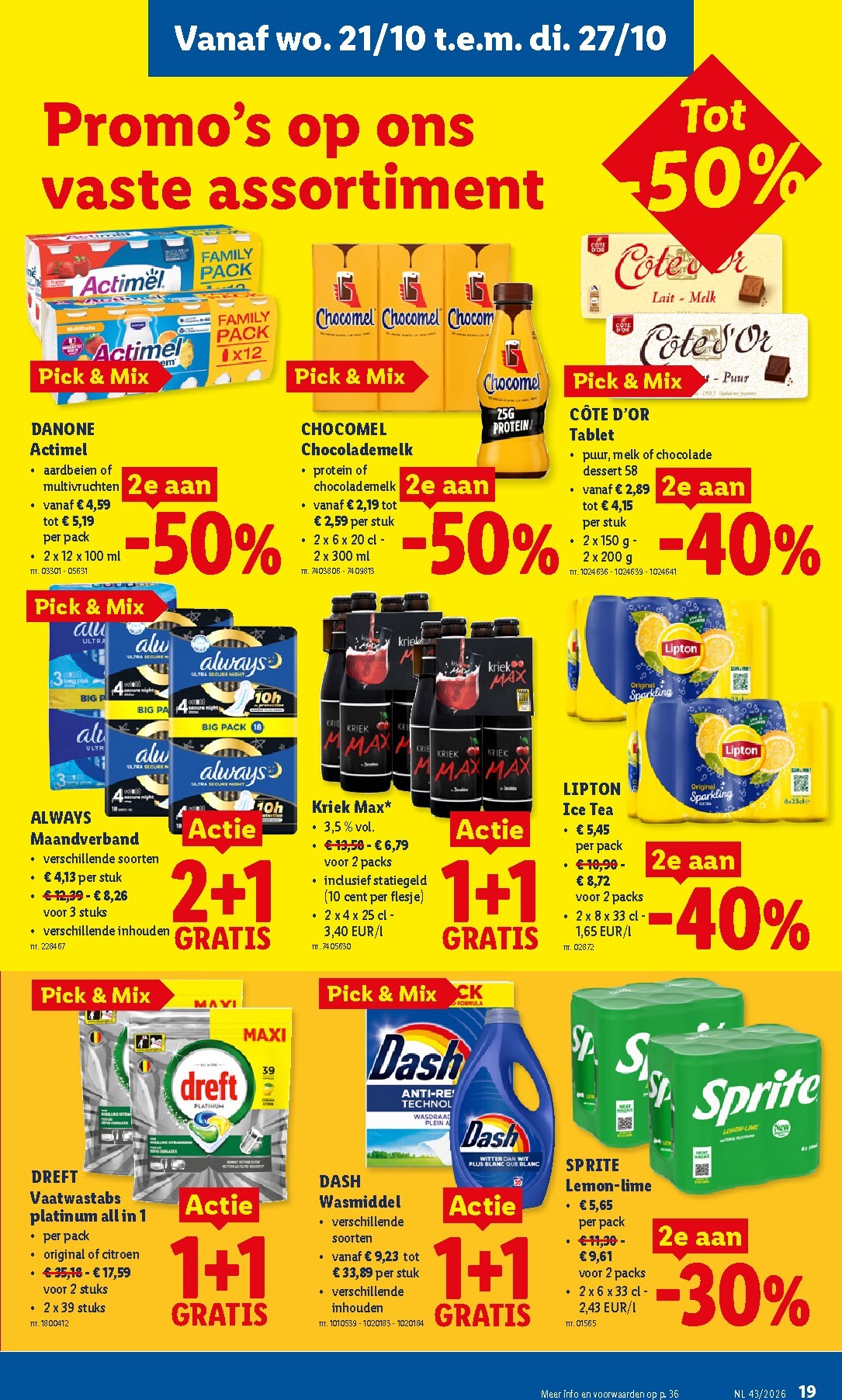 lidl - Lidl folder voor volgende week van maandag 19/10/2026 tot zaterdag 24/10/2026 - page: 19