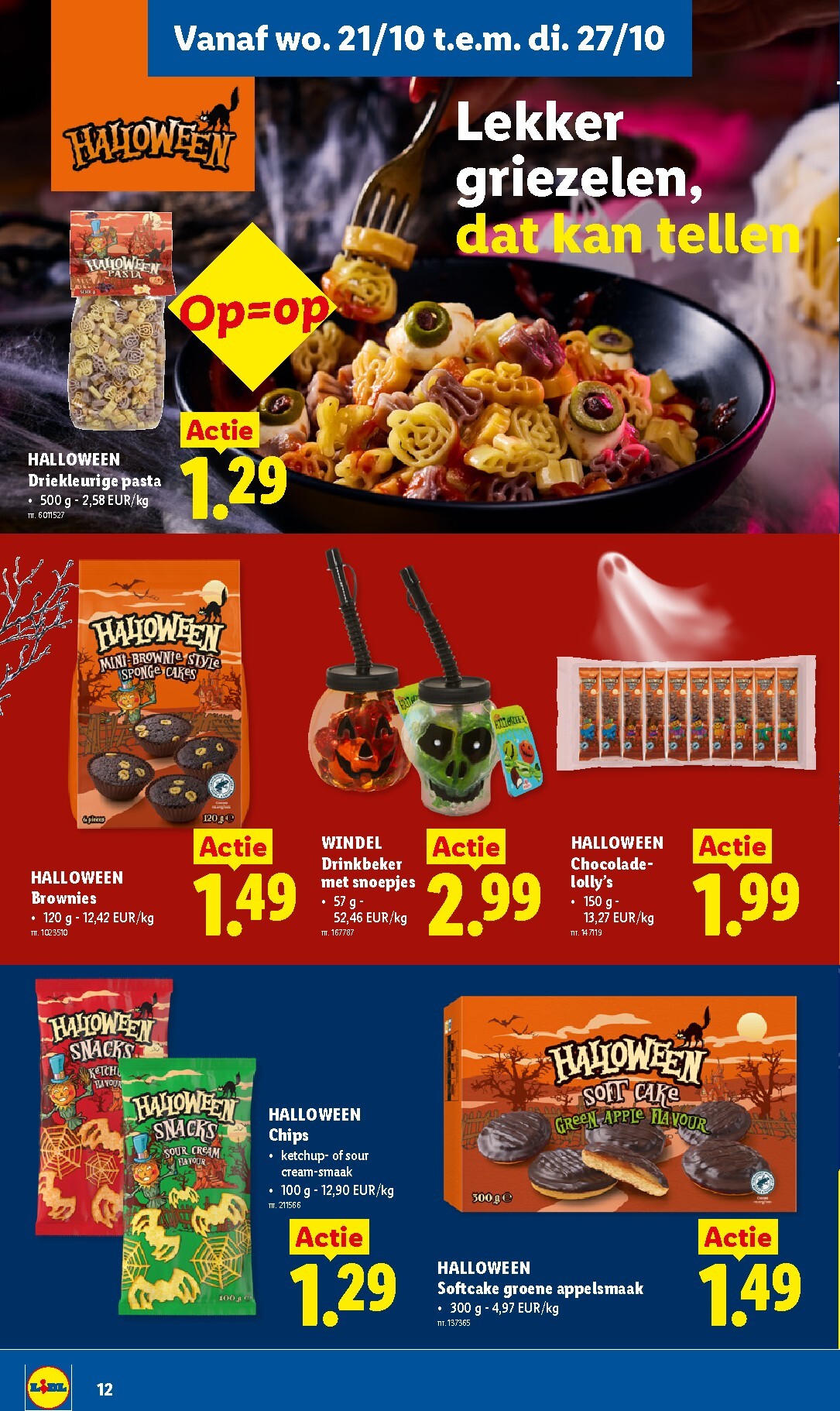 lidl - Lidl folder voor volgende week van maandag 19/10/2026 tot zaterdag 24/10/2026 - page: 12
