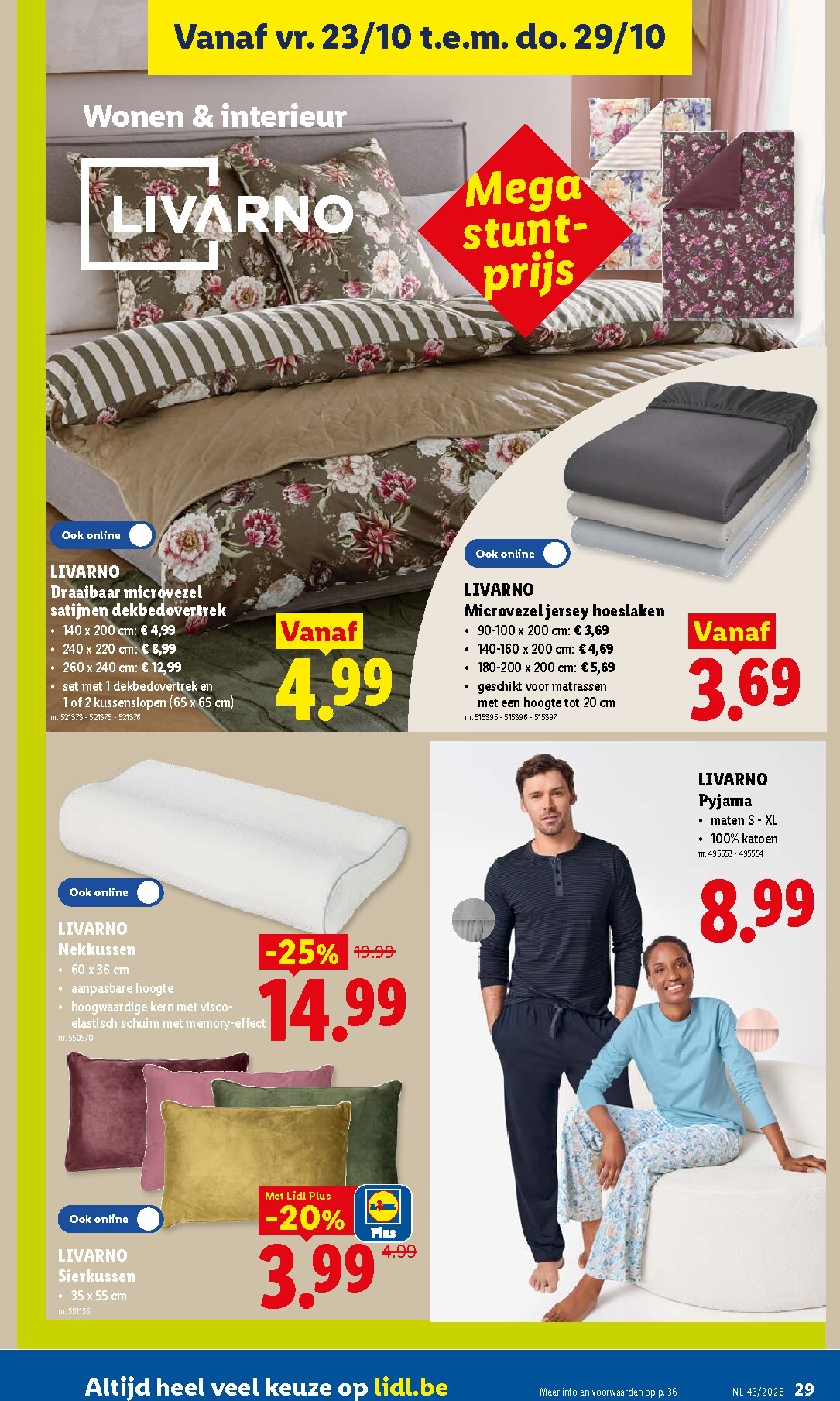 lidl - Lidl folder voor volgende week van maandag 19/10/2026 tot zaterdag 24/10/2026 - page: 29