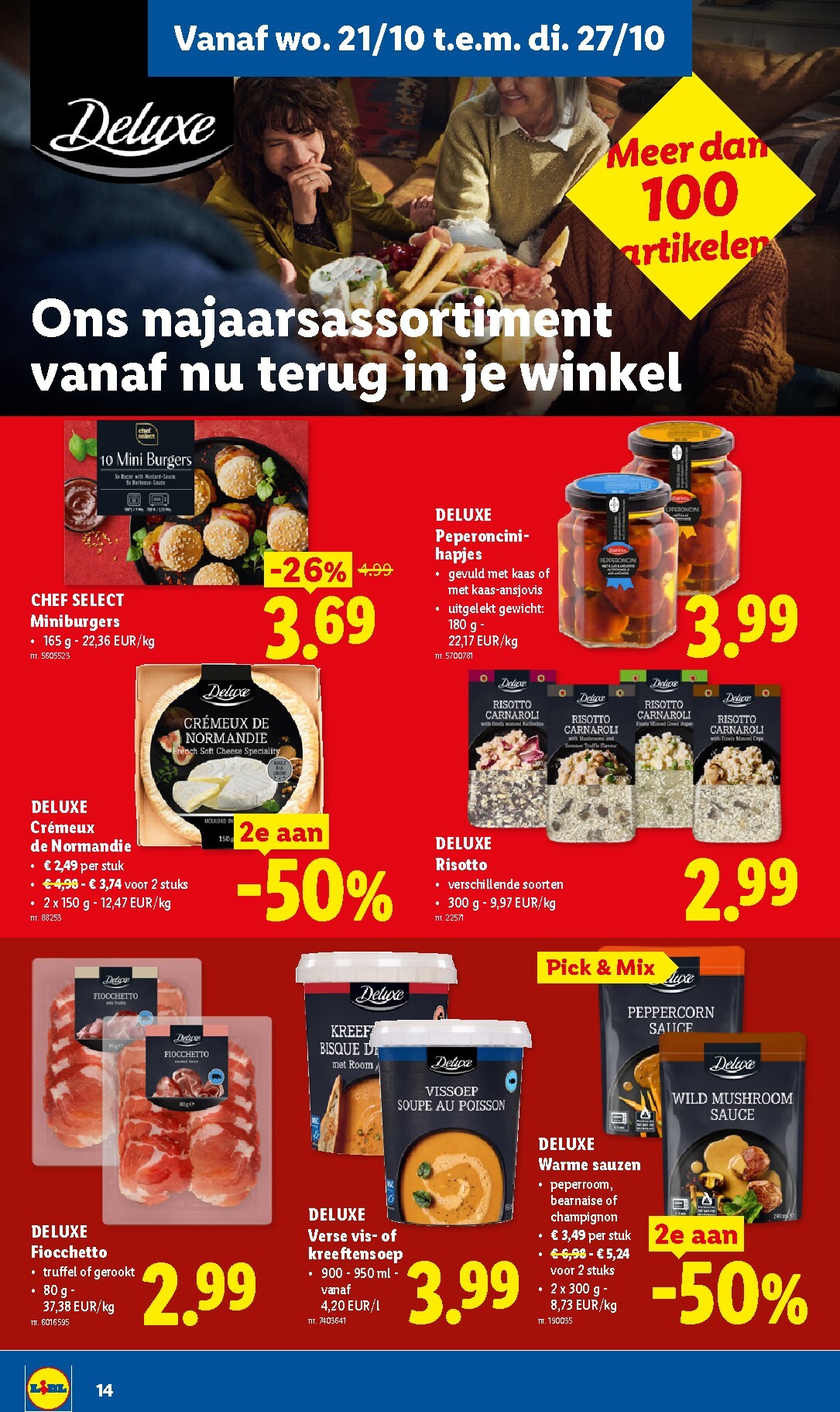 lidl - Lidl folder voor volgende week van maandag 19/10/2026 tot zaterdag 24/10/2026 - page: 14