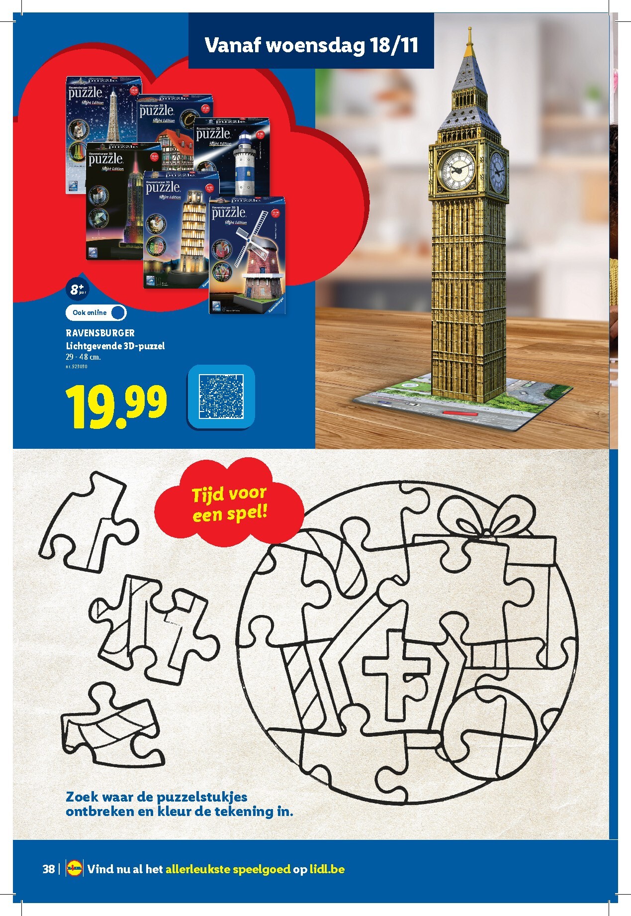 lidl - Lidl - Speelgoedboekje folder voor volgende week van woensdag 21/10/2026 tot dinsdag 24/11/2026 - page: 38
