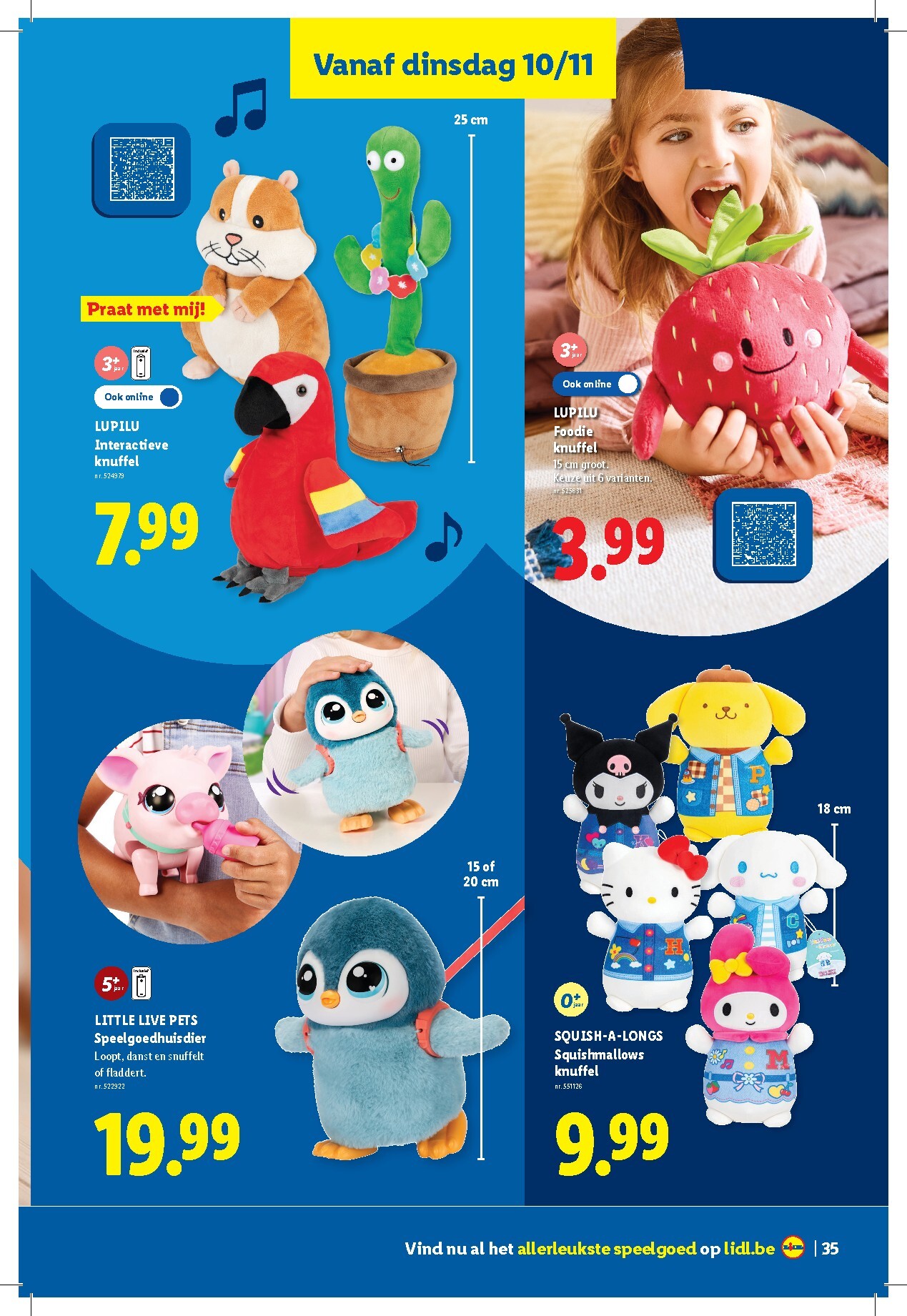 lidl - Lidl - Speelgoedboekje folder voor volgende week van woensdag 21/10/2026 tot dinsdag 24/11/2026 - page: 35
