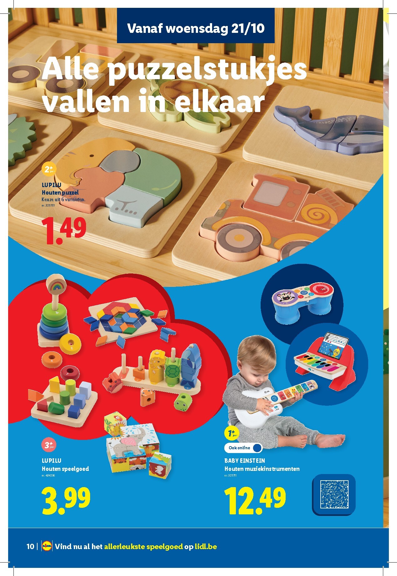 lidl - Lidl - Speelgoedboekje folder voor volgende week van woensdag 21/10/2026 tot dinsdag 24/11/2026 - page: 10