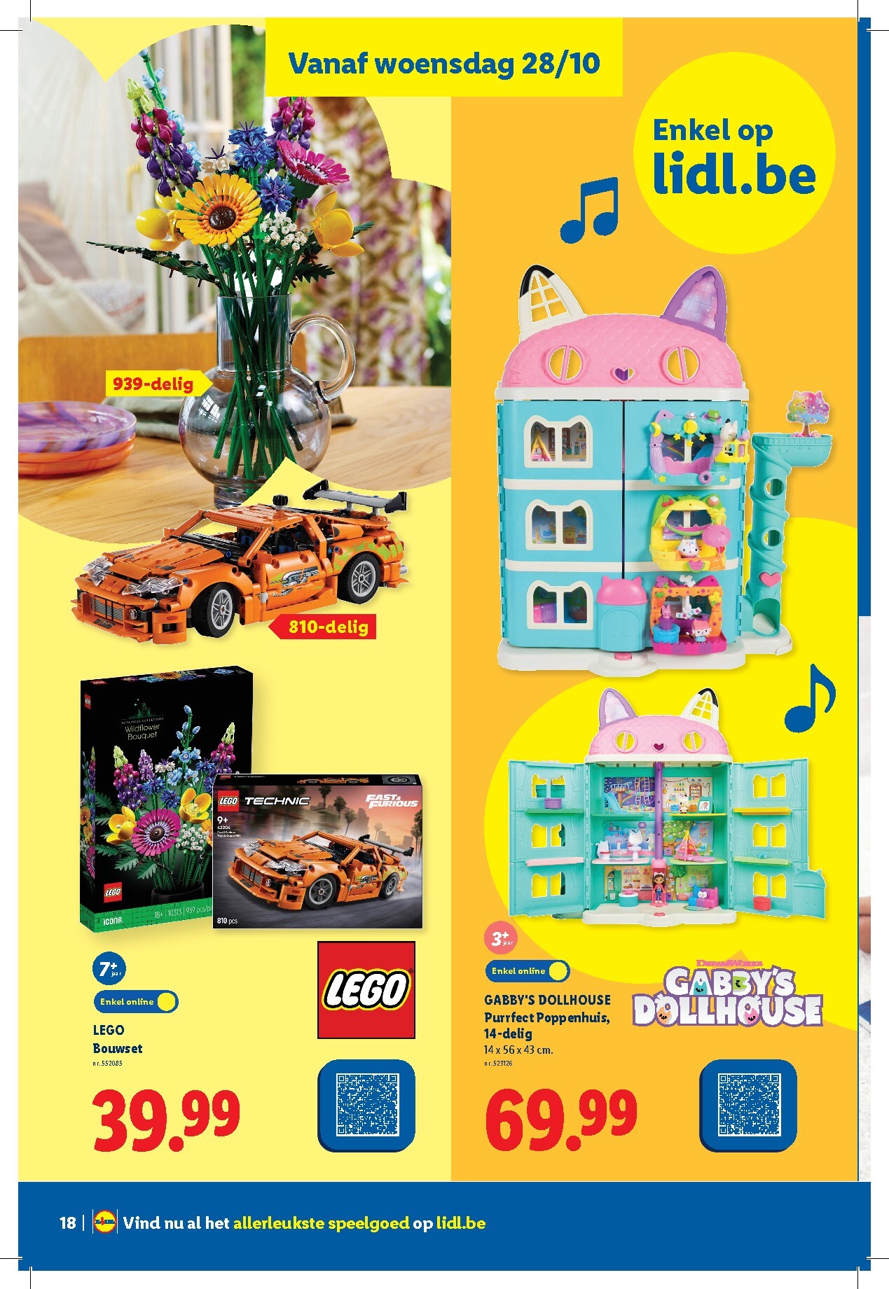 lidl - Lidl - Speelgoedboekje folder voor volgende week van woensdag 21/10/2026 tot dinsdag 24/11/2026 - page: 18