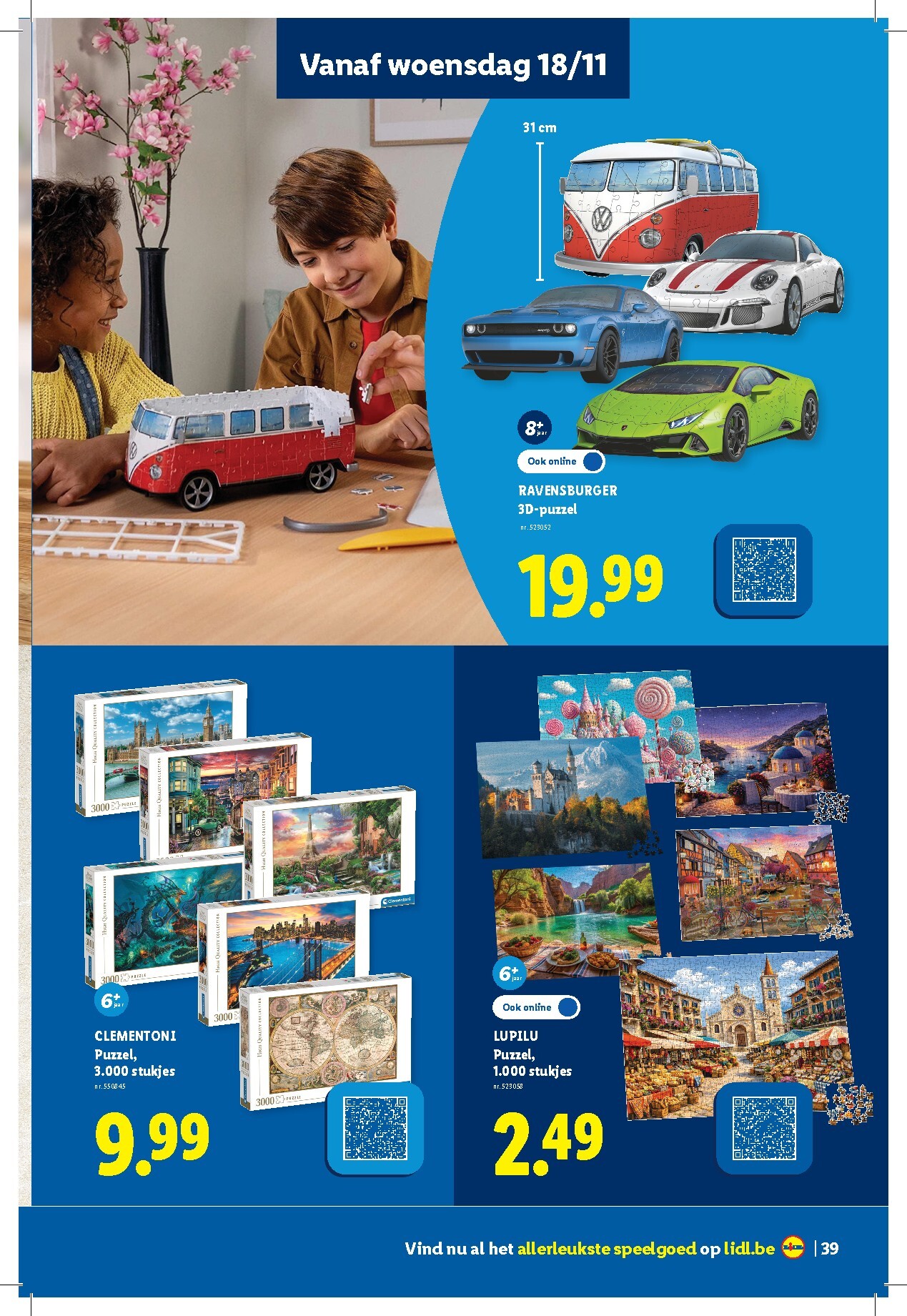 lidl - Lidl - Speelgoedboekje folder voor volgende week van woensdag 21/10/2026 tot dinsdag 24/11/2026 - page: 39