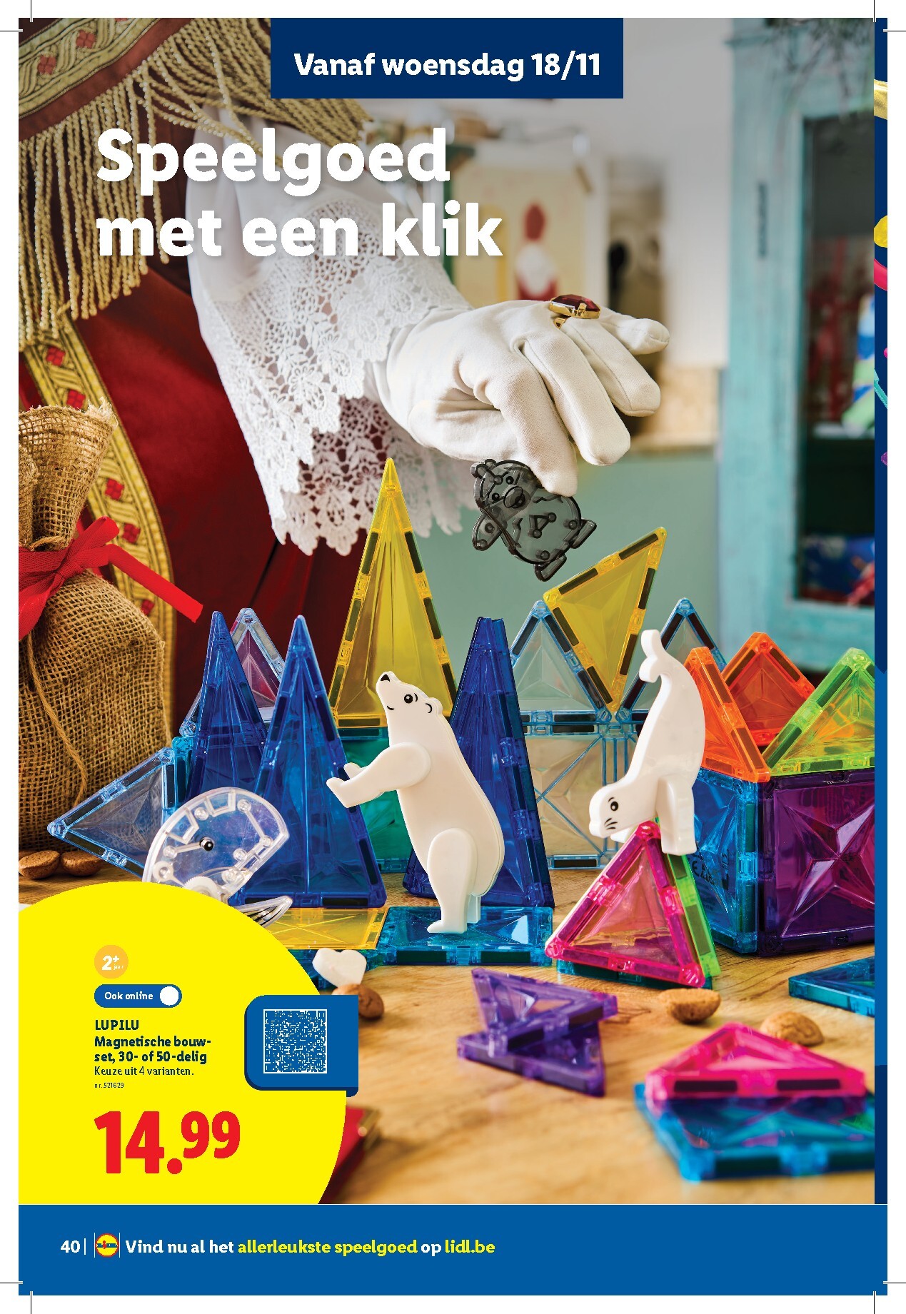 lidl - Lidl - Speelgoedboekje folder voor volgende week van woensdag 21/10/2026 tot dinsdag 24/11/2026 - page: 40