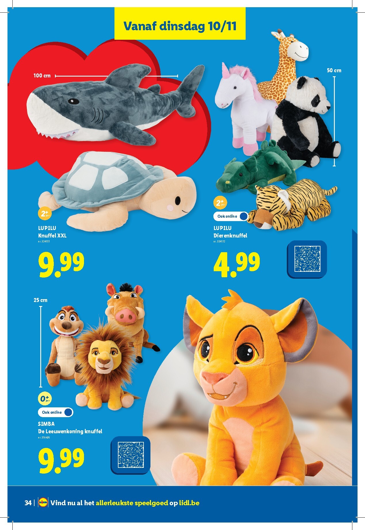 lidl - Lidl - Speelgoedboekje folder voor volgende week van woensdag 21/10/2026 tot dinsdag 24/11/2026 - page: 34